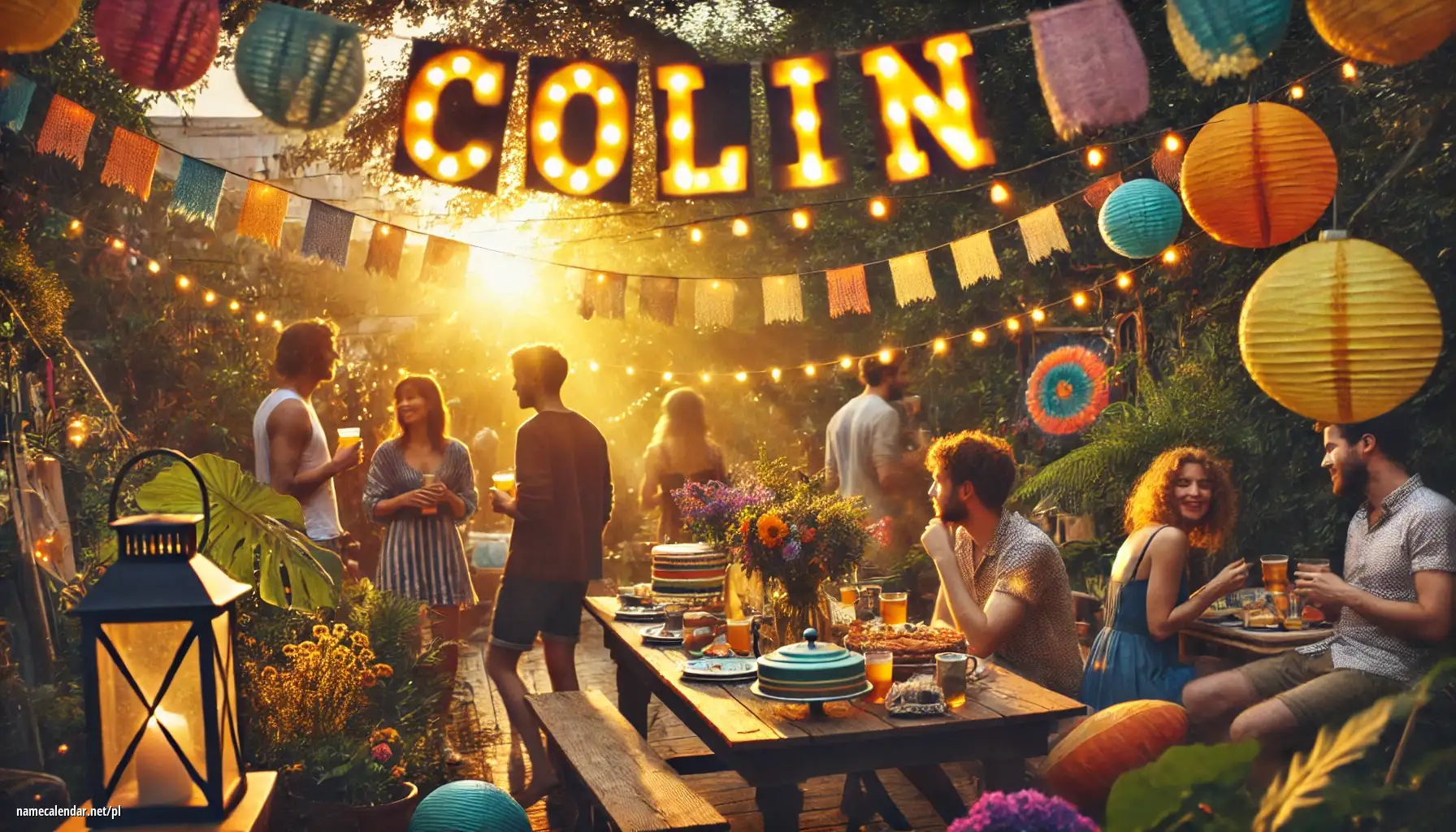 Uroczystość imieninowa i imieninowa - Colin