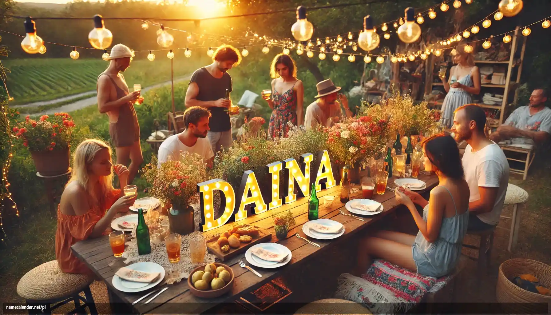 Uroczystość imieninowa i imieninowa - Daina