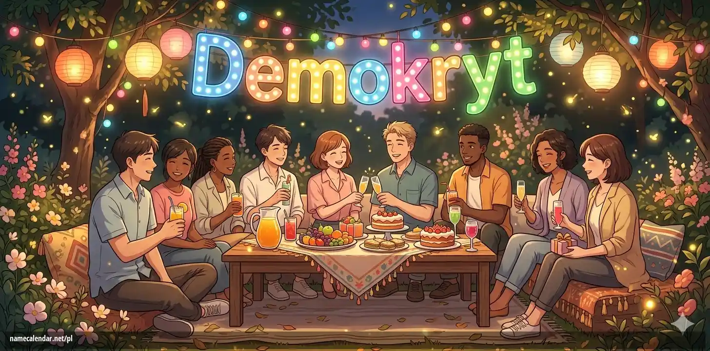 Uroczystość imieninowa i imieninowa - Demokryt
