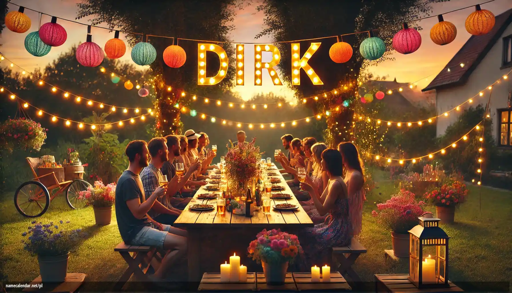 Uroczystość imieninowa i imieninowa - Dirk