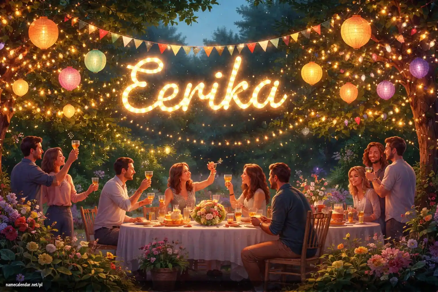 Uroczystość imieninowa i imieninowa - Eerika