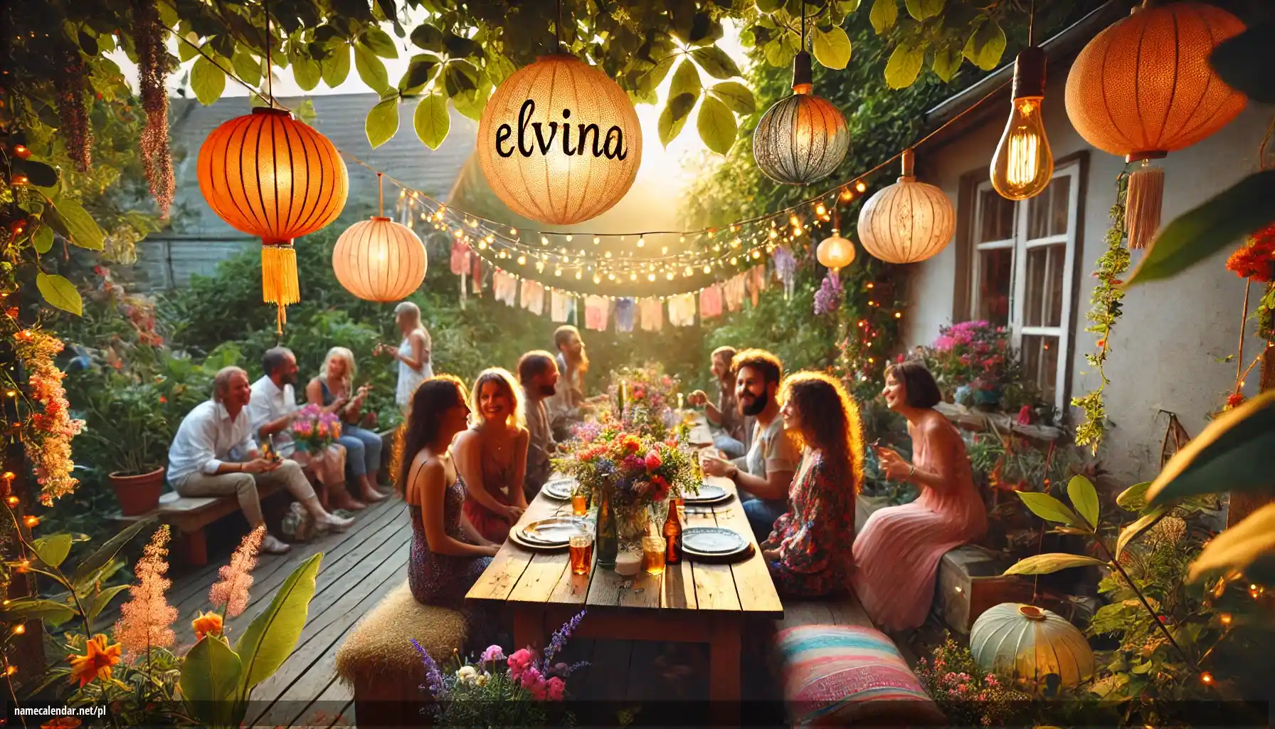 Uroczystość imieninowa i imieninowa - Elvina