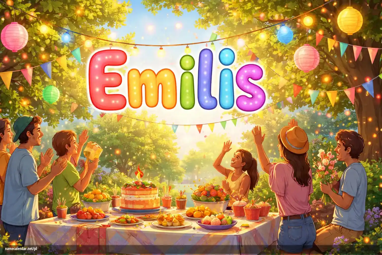Uroczystość imieninowa i imieninowa - Emilis