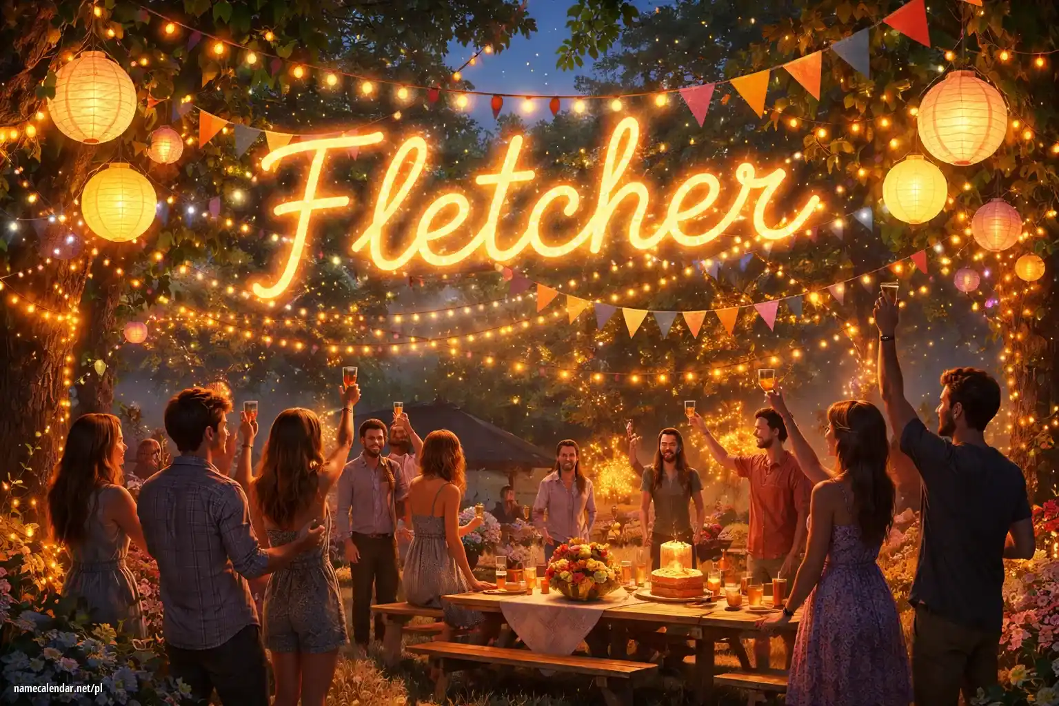 Uroczystość imieninowa i imieninowa - Fletcher
