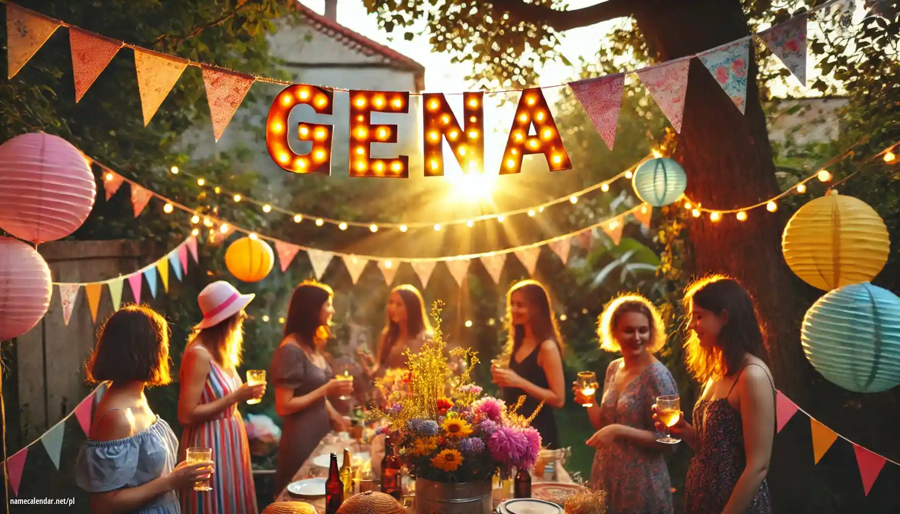 Uroczystość imieninowa i imieninowa - Gena