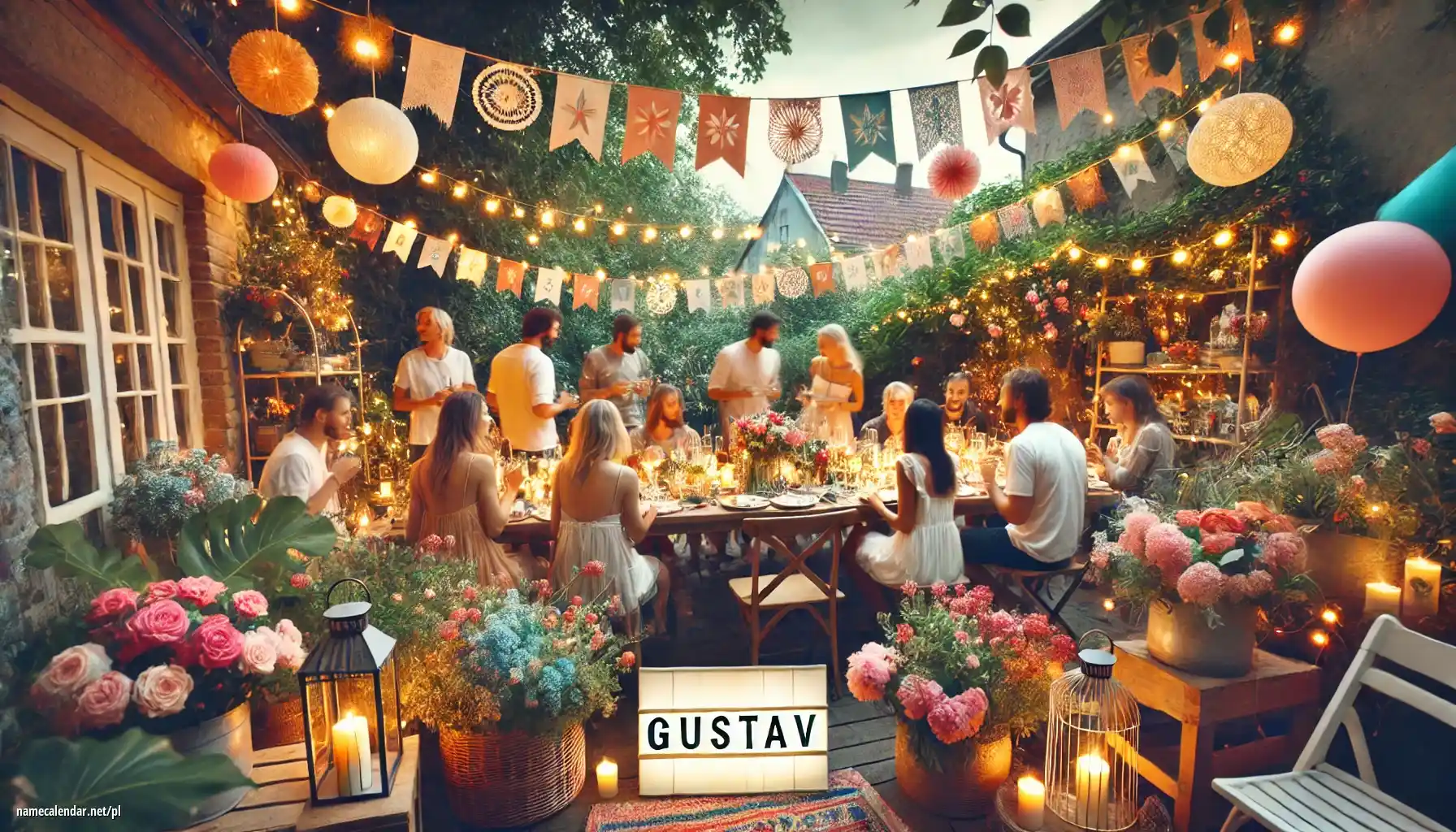 Uroczystość imieninowa i imieninowa - Gustav