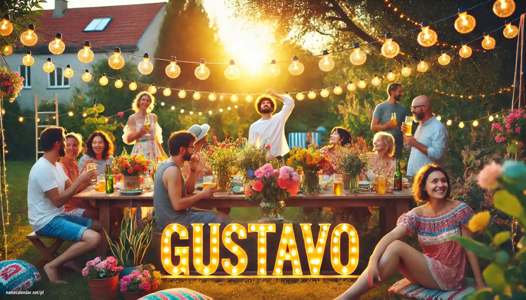 Uroczystość imieninowa i imieninowa - Gustavo