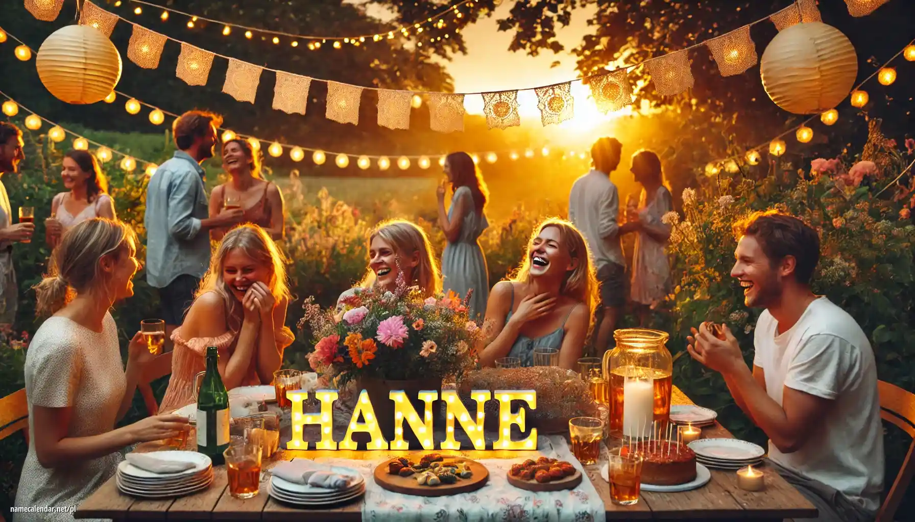 Uroczystość imieninowa i imieninowa - Hanne