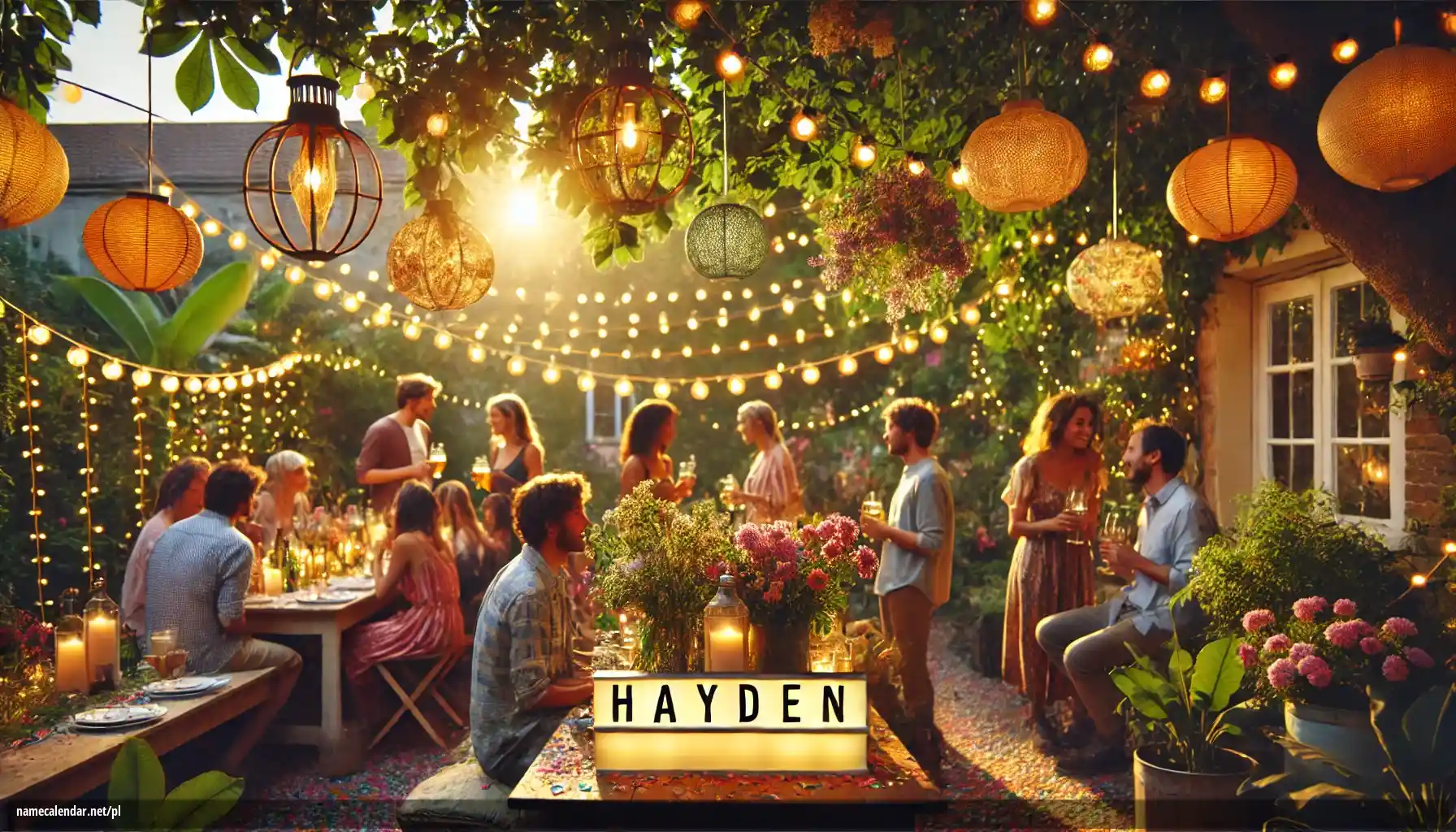 Uroczystość imieninowa i imieninowa - Hayden