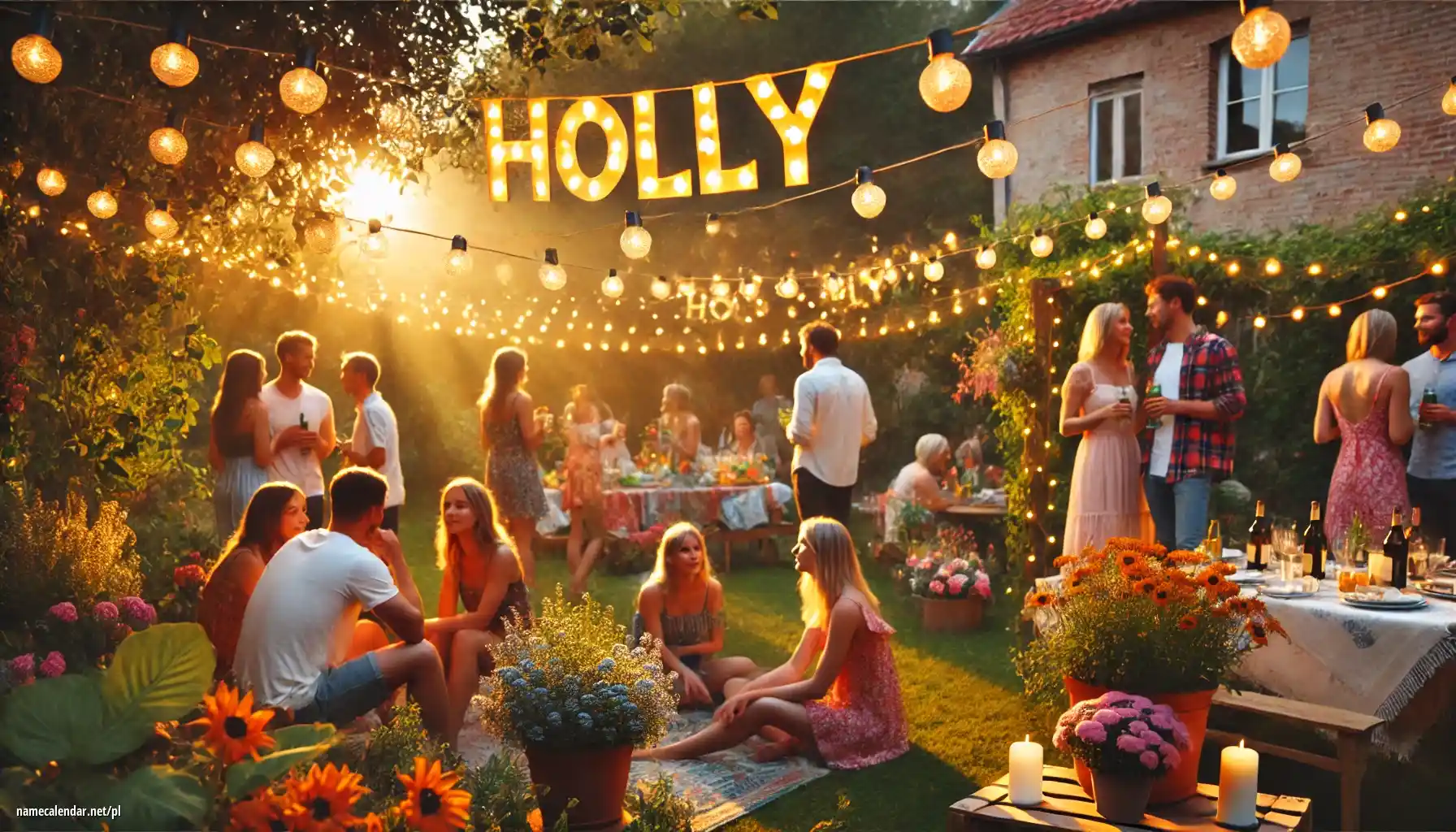 Uroczystość imieninowa i imieninowa - Holly