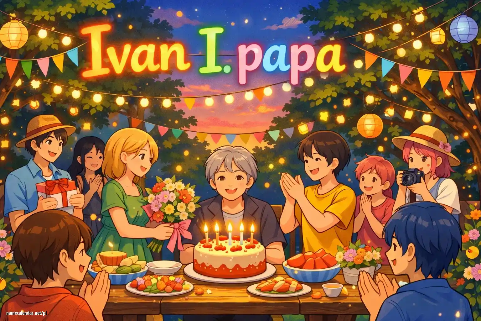 Uroczystość imieninowa i imieninowa - Ivan I. papa