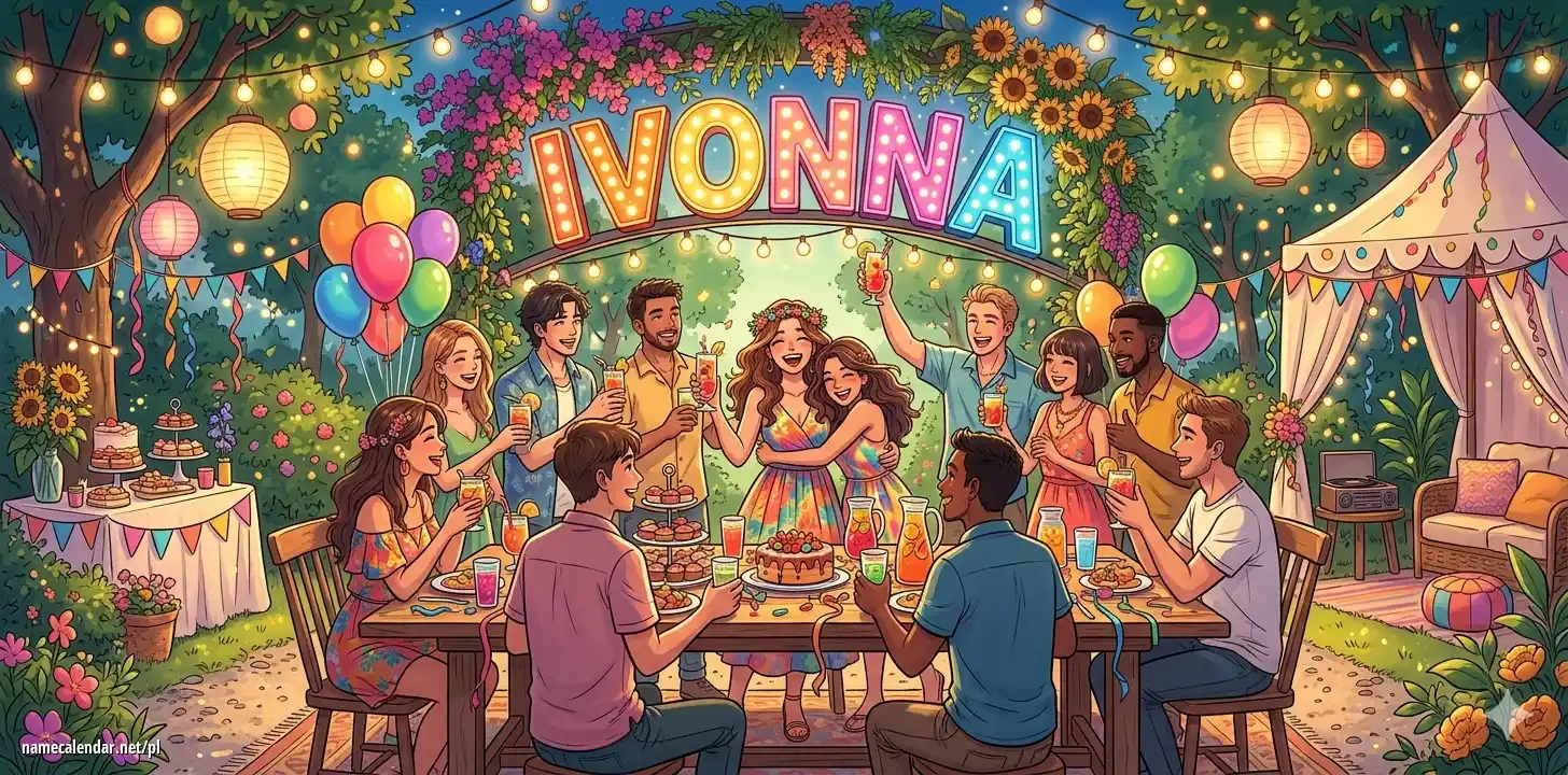 Uroczystość imieninowa i imieninowa - Ivonna