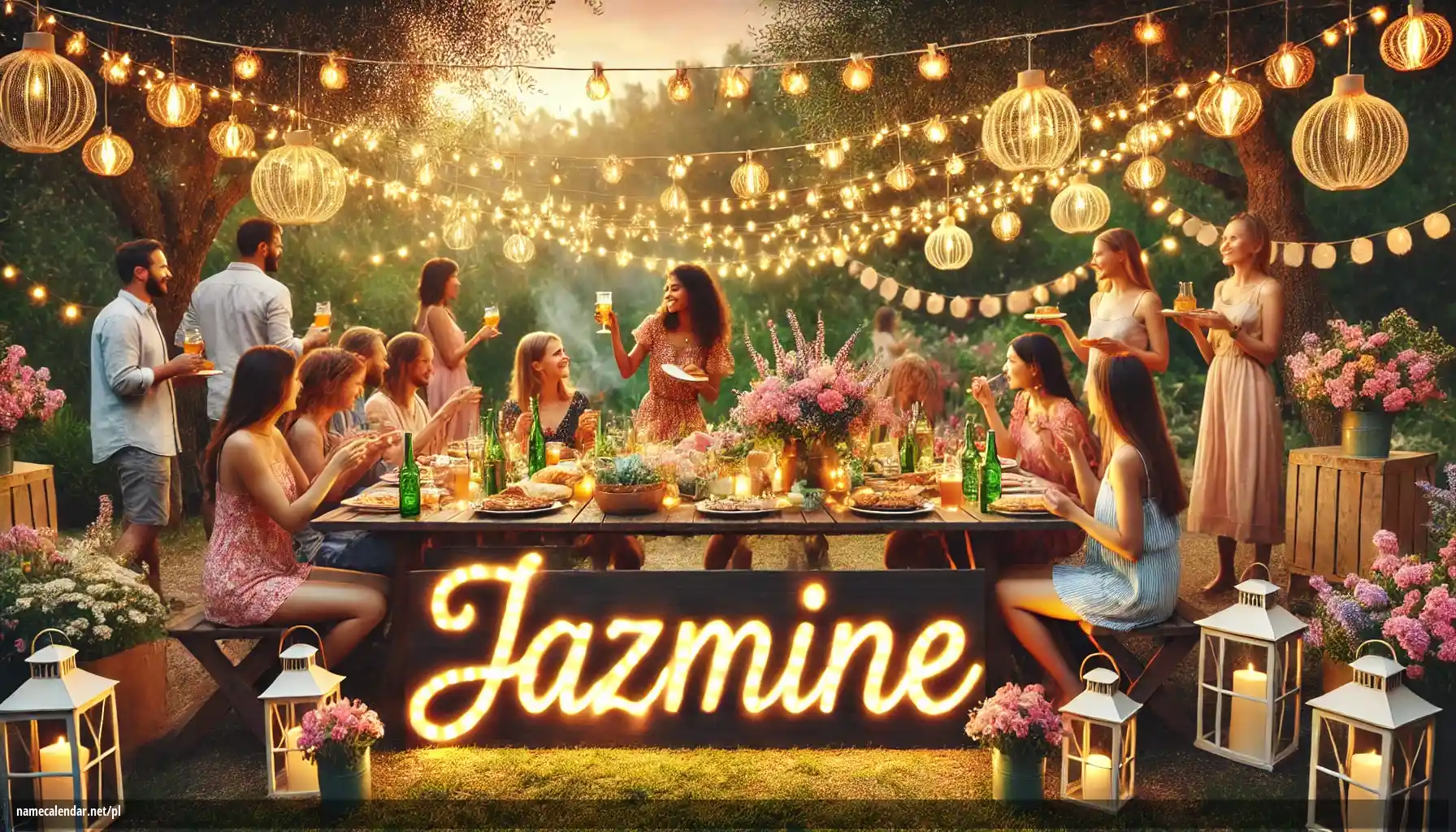 Uroczystość imieninowa i imieninowa - Jazmine