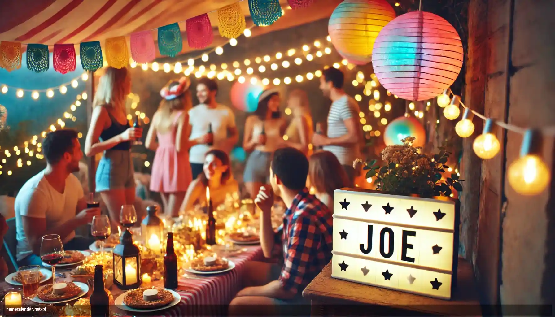 Uroczystość imieninowa i imieninowa - Joe