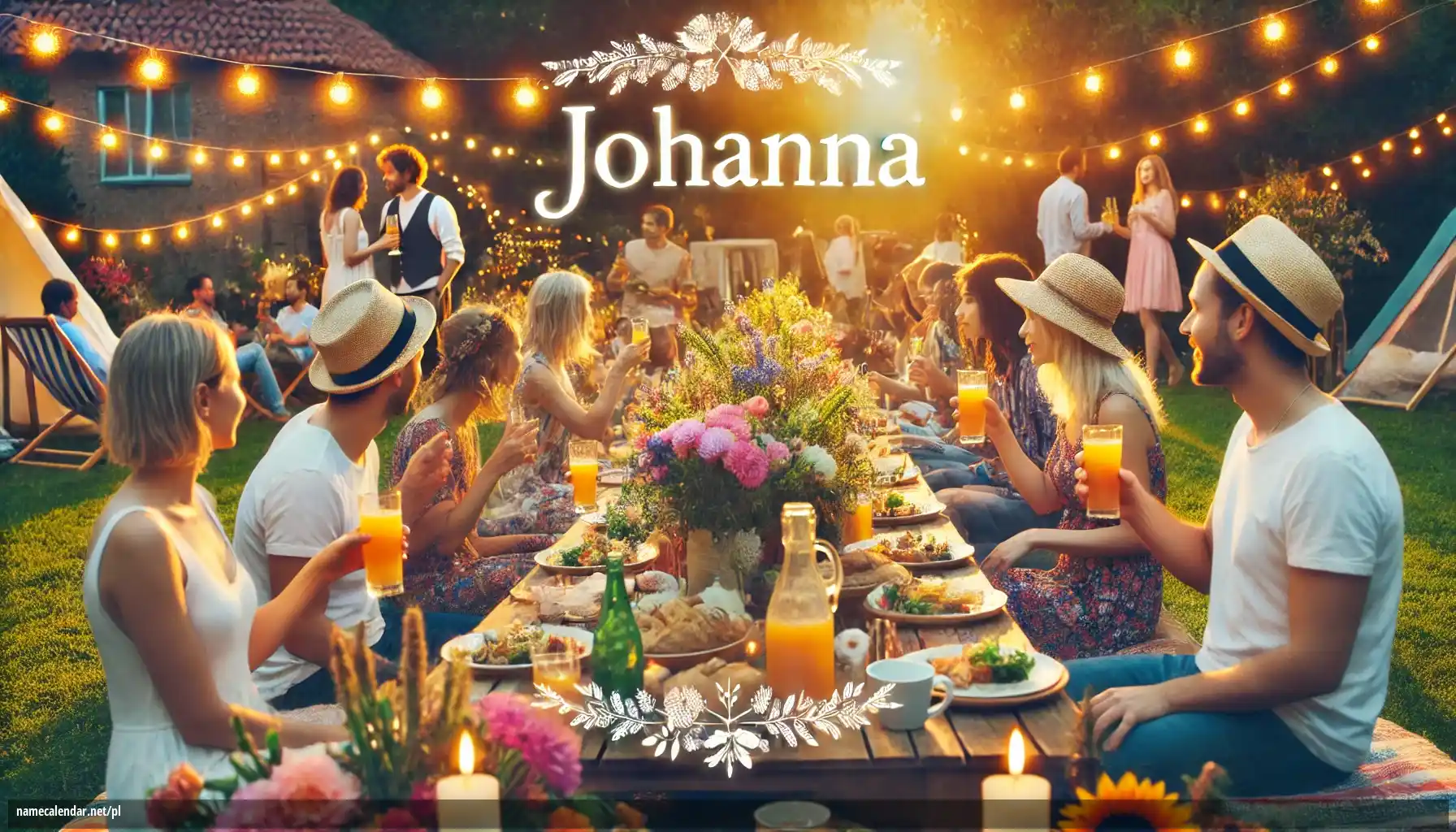 Uroczystość imieninowa i imieninowa - Johanna