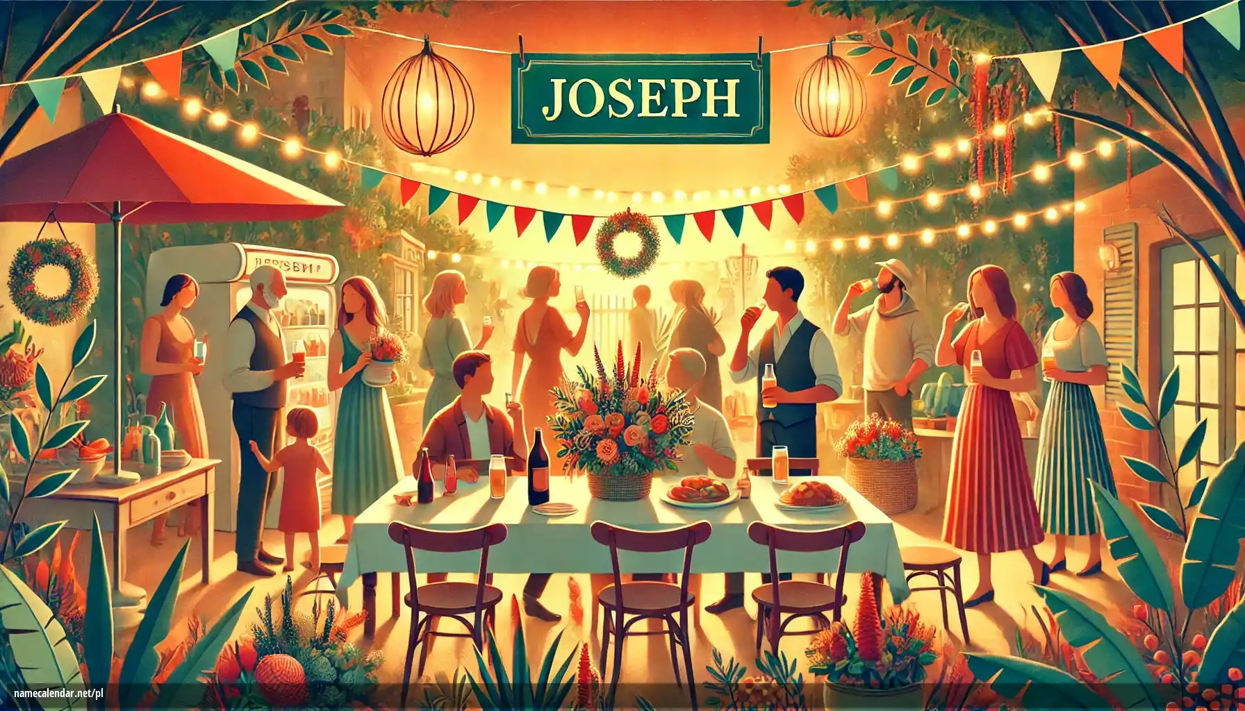 Uroczystość imieninowa i imieninowa - Joseph