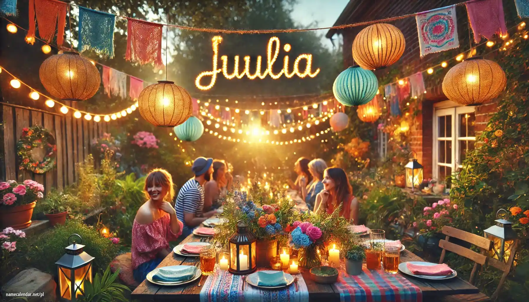 Uroczystość imieninowa i imieninowa - Juulia