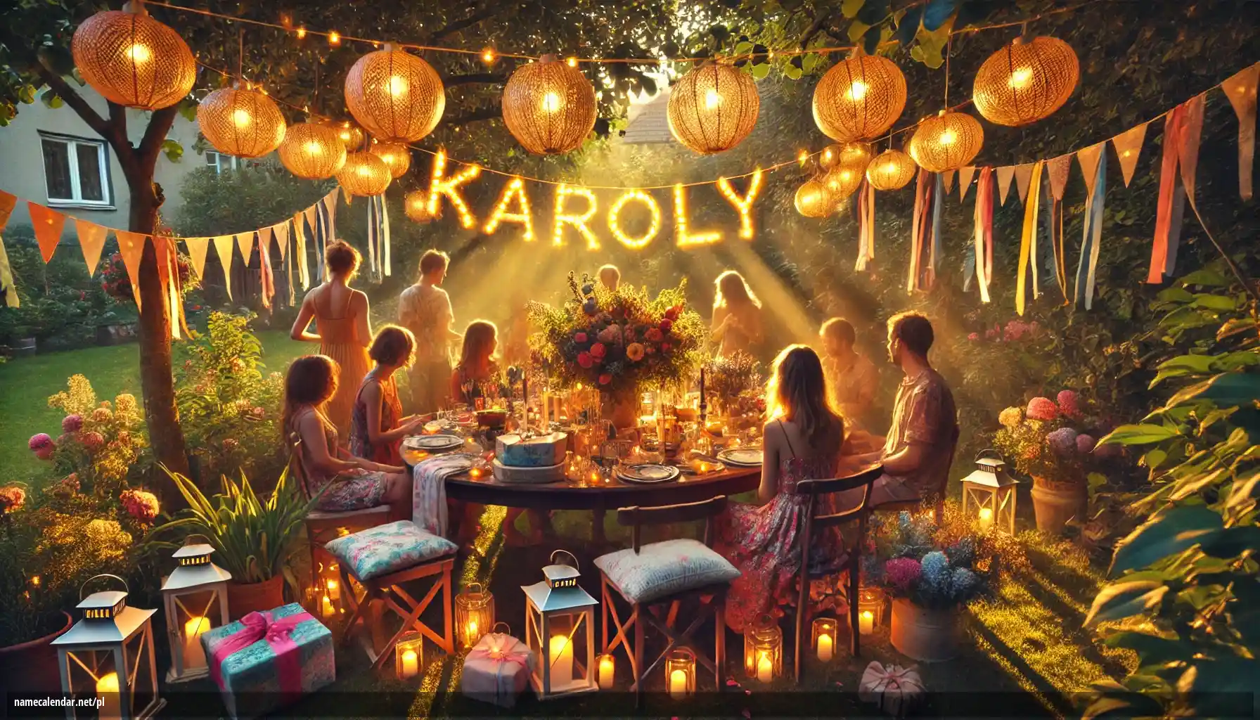 Uroczystość imieninowa i imieninowa - Károly