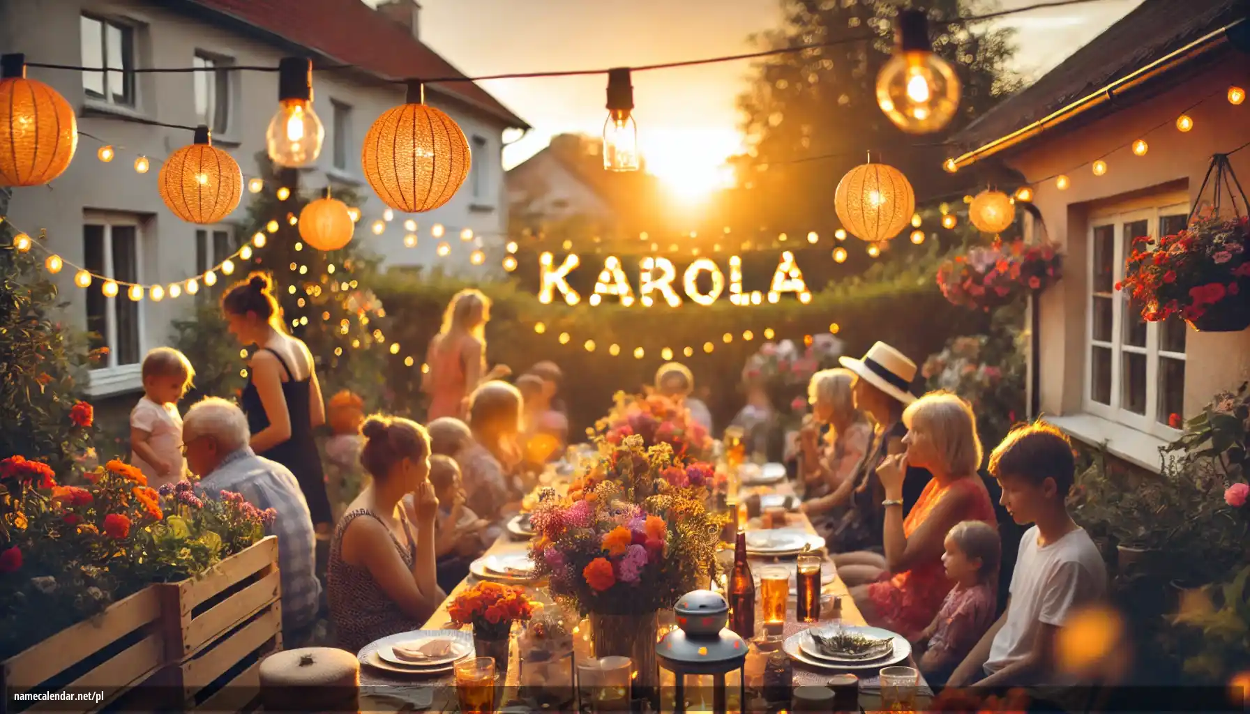 Uroczystość imieninowa i imieninowa - Karola