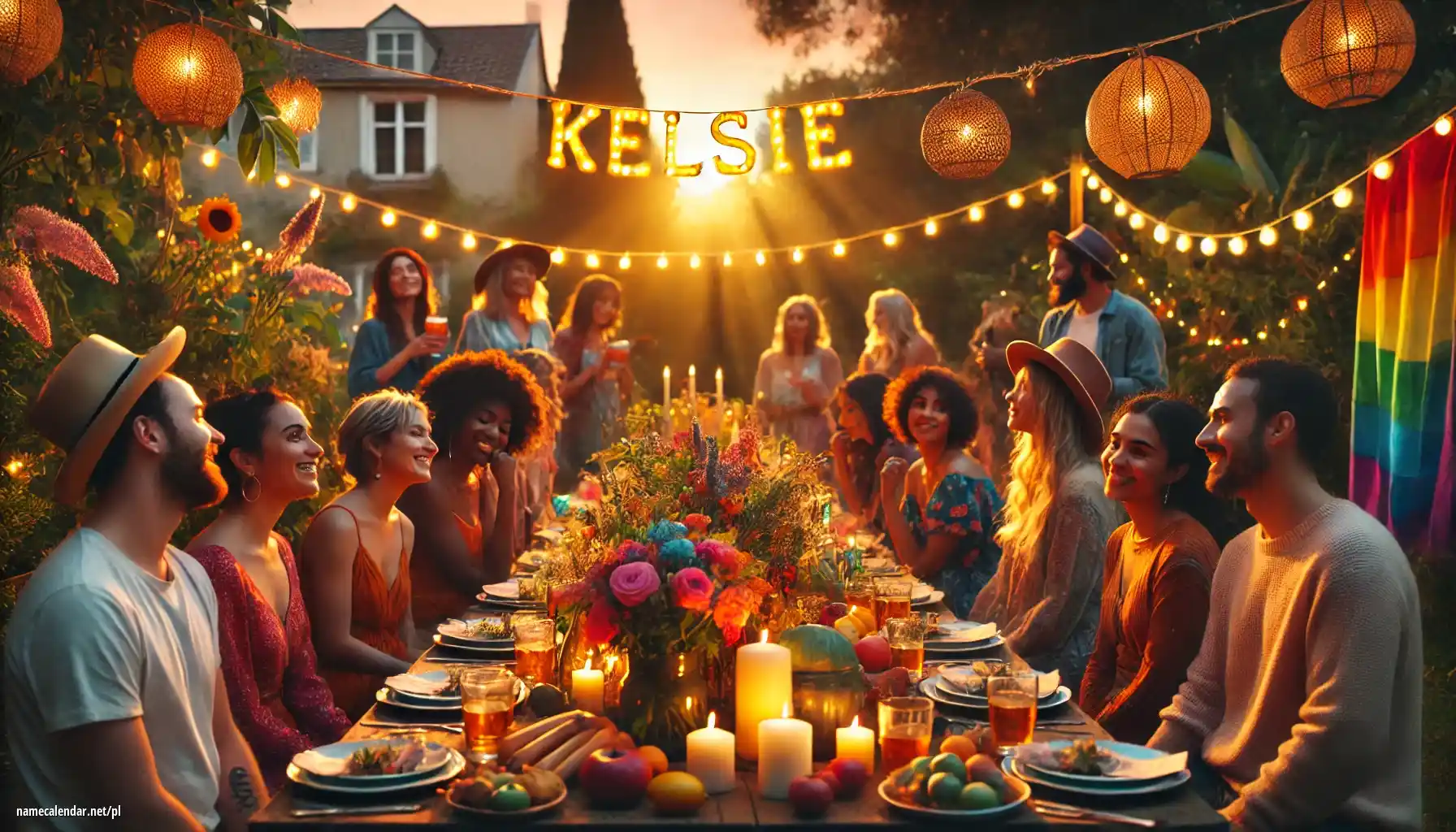 Uroczystość imieninowa i imieninowa - Kelsie