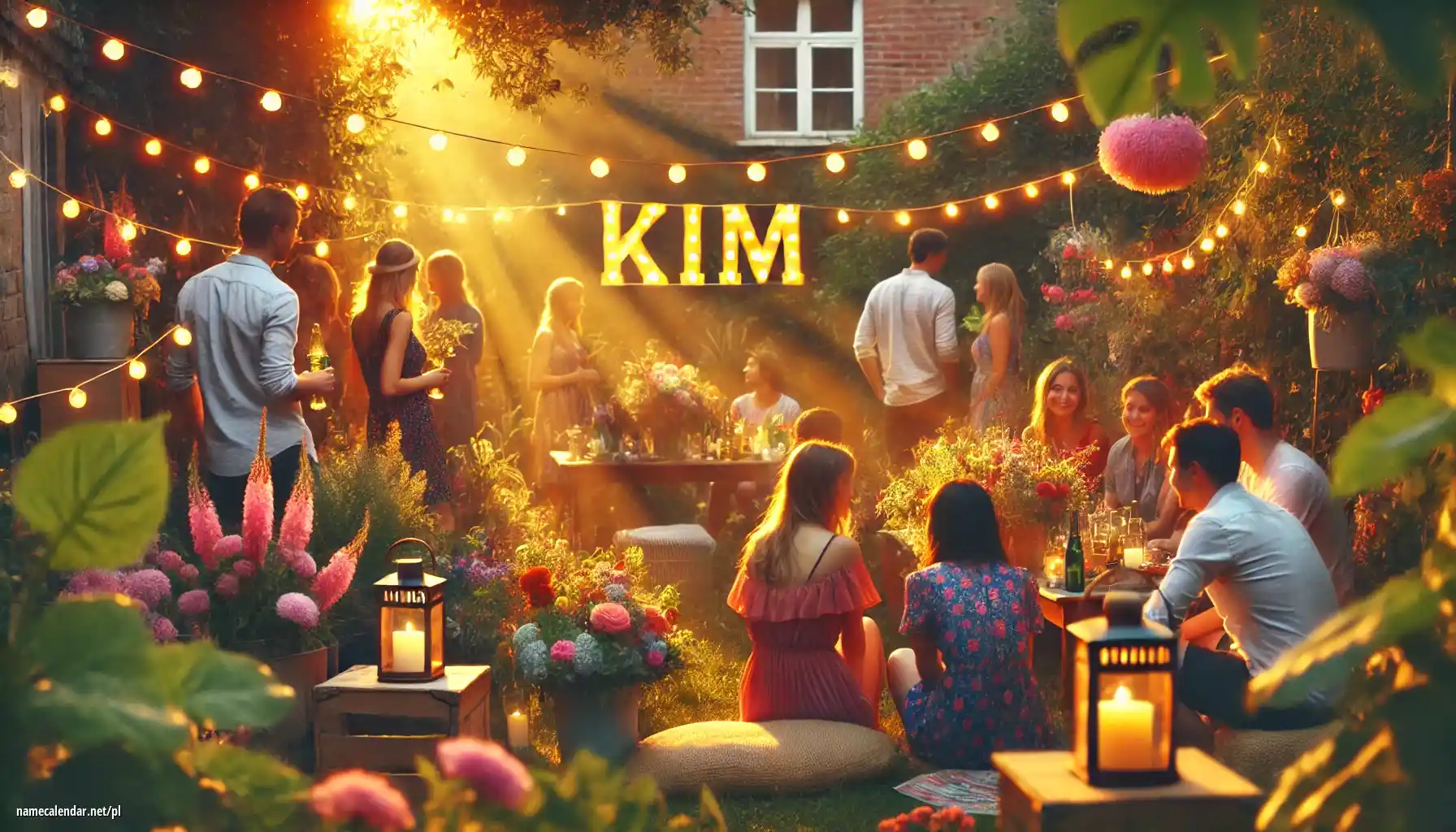 Uroczystość imieninowa i imieninowa - Kim