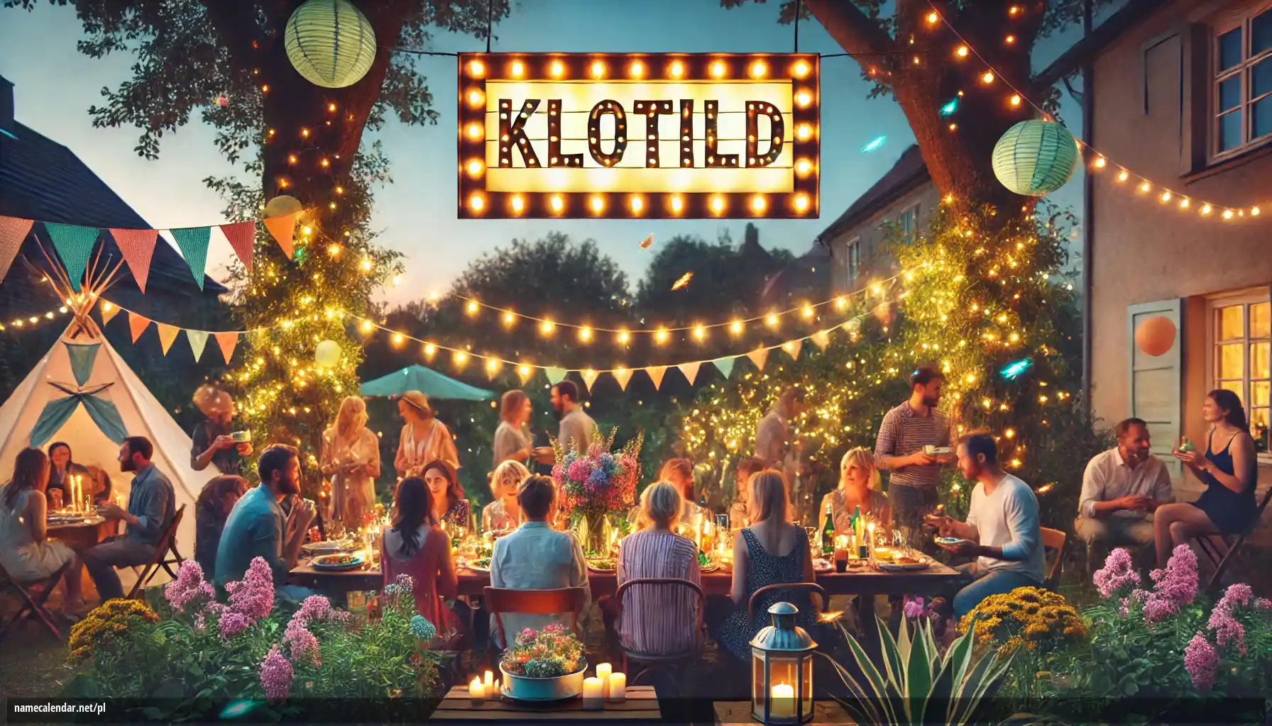 Uroczystość imieninowa i imieninowa - Klotild