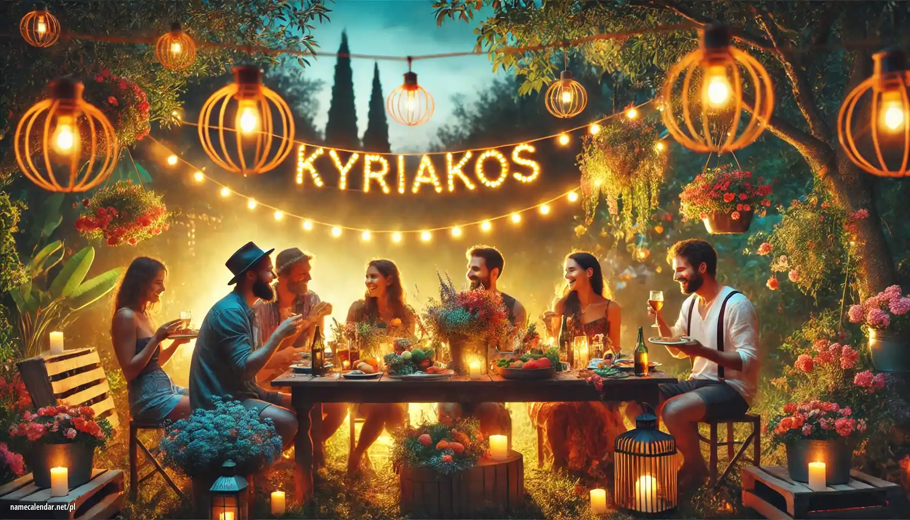 Uroczystość imieninowa i imieninowa - Kyriakos