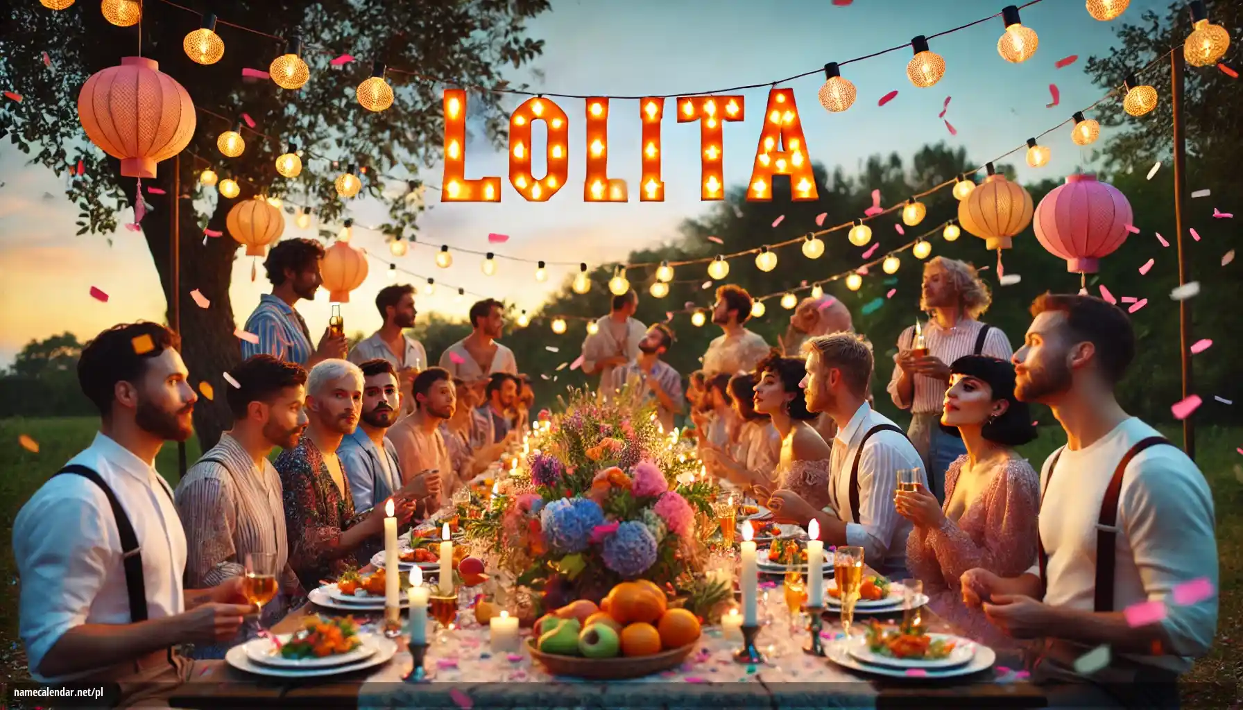 Uroczystość imieninowa i imieninowa - Lolita