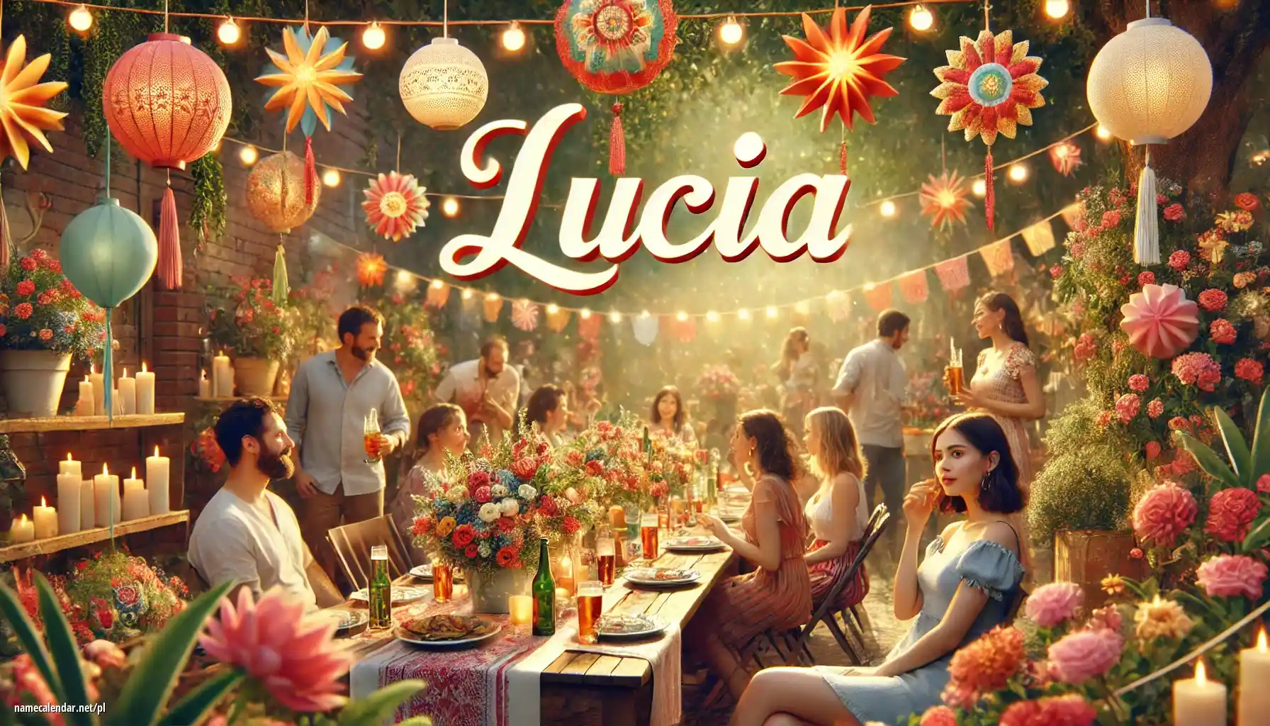 Uroczystość imieninowa i imieninowa - Lucia