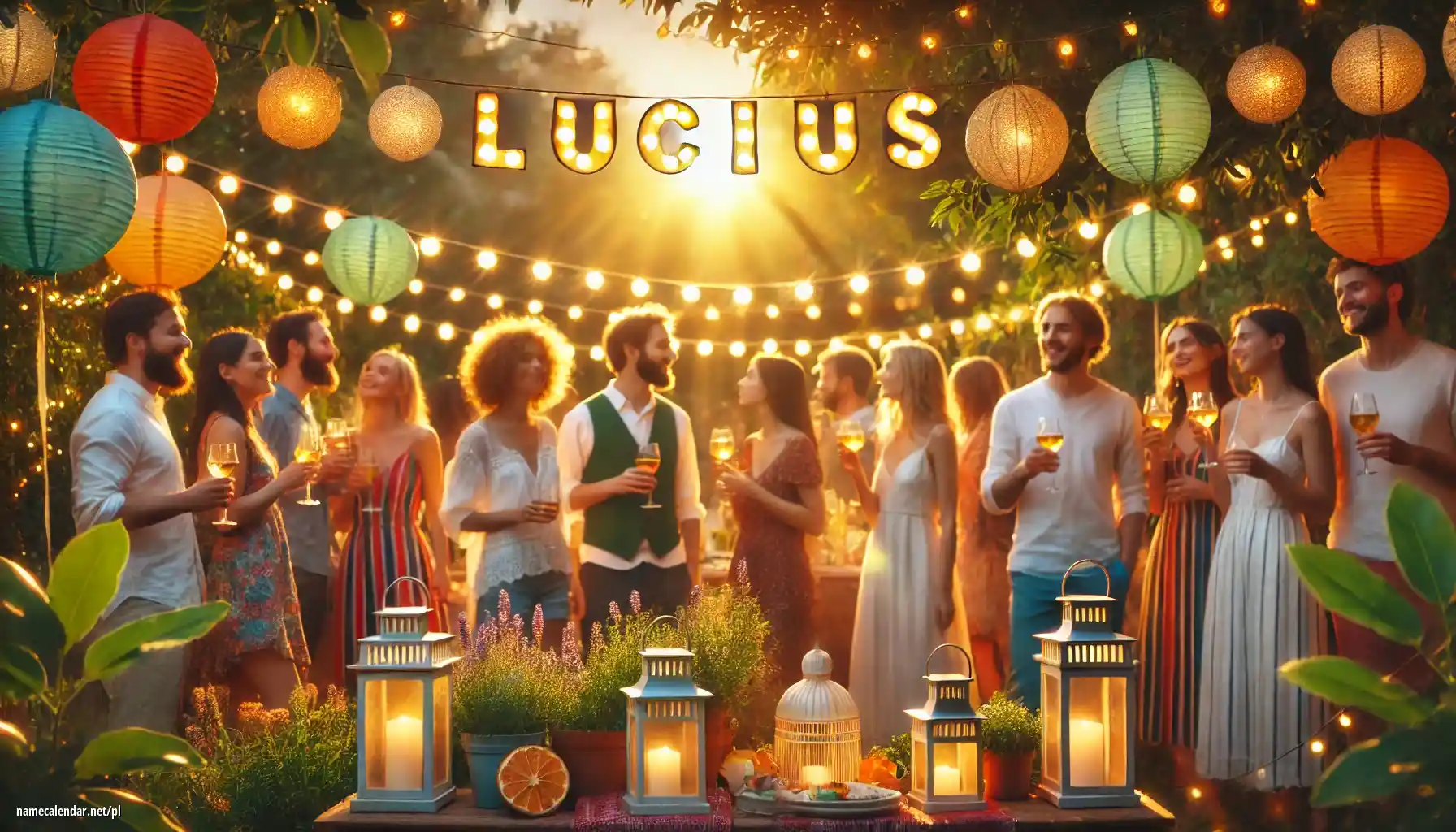 Uroczystość imieninowa i imieninowa - Lucius