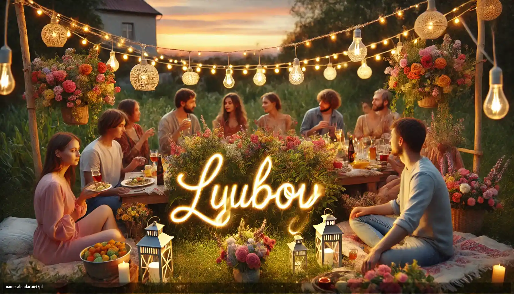 Uroczystość imieninowa i imieninowa - Lyubov