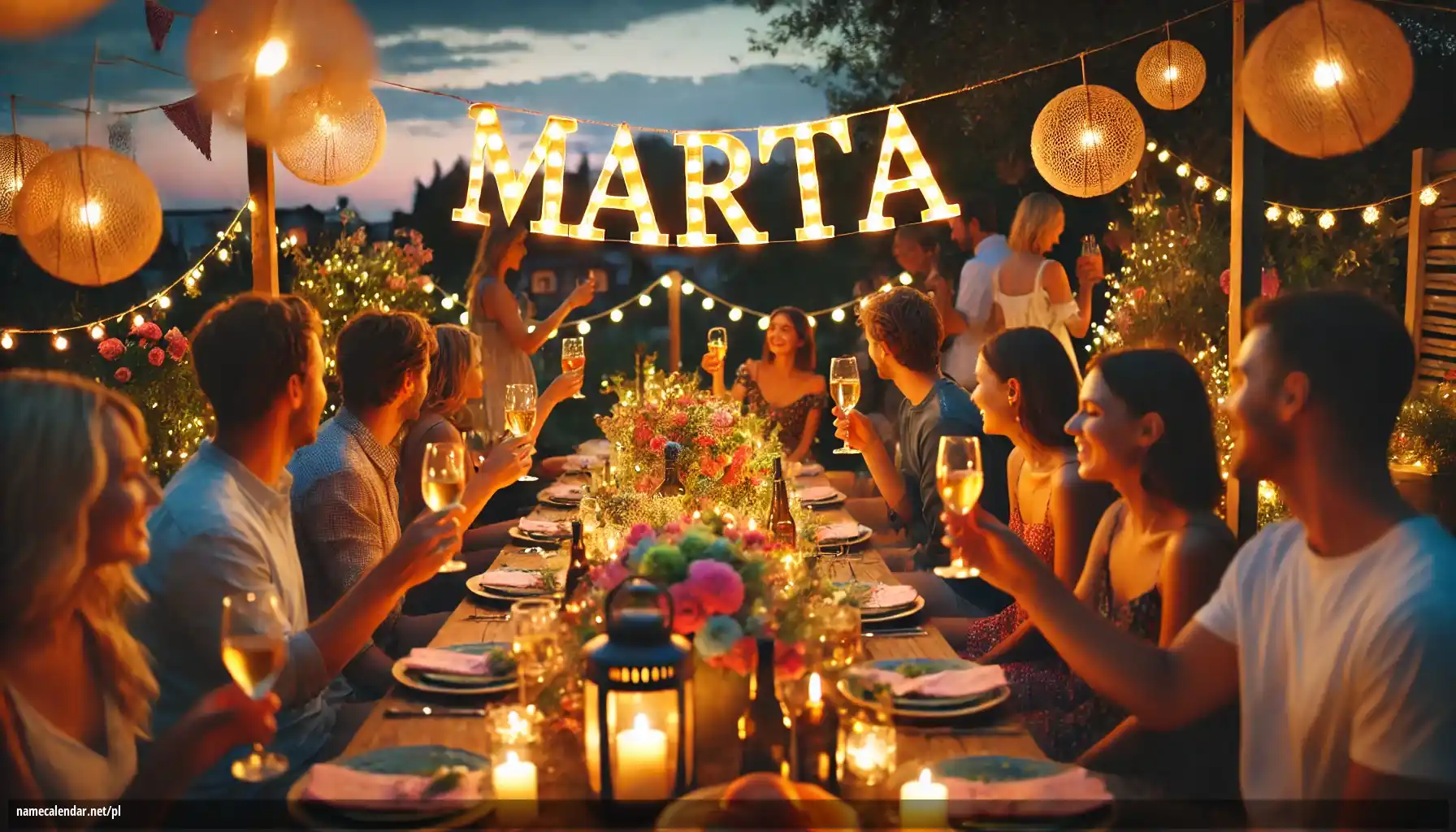 Uroczystość imieninowa i imieninowa - Márta