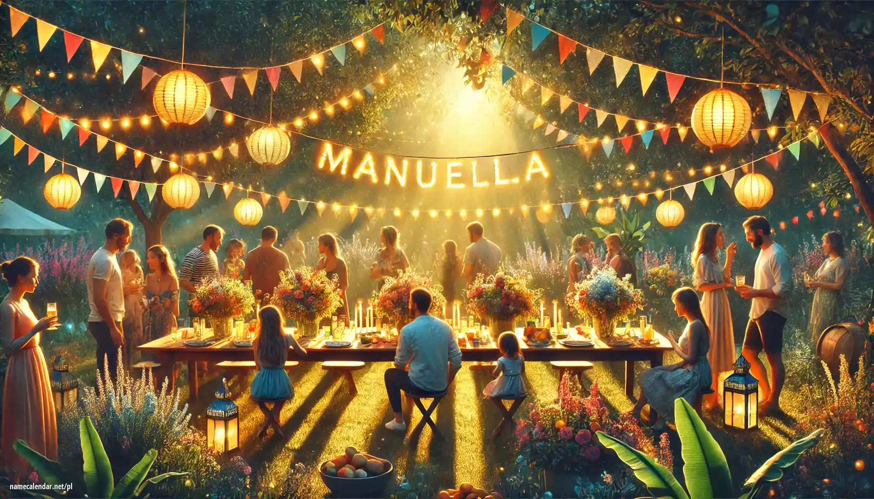 Uroczystość imieninowa i imieninowa - Manuella