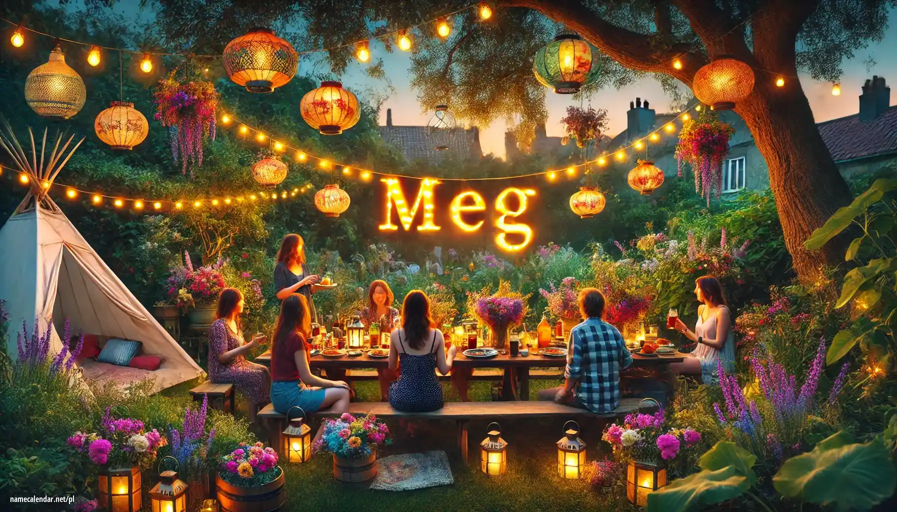 Uroczystość imieninowa i imieninowa - Meg