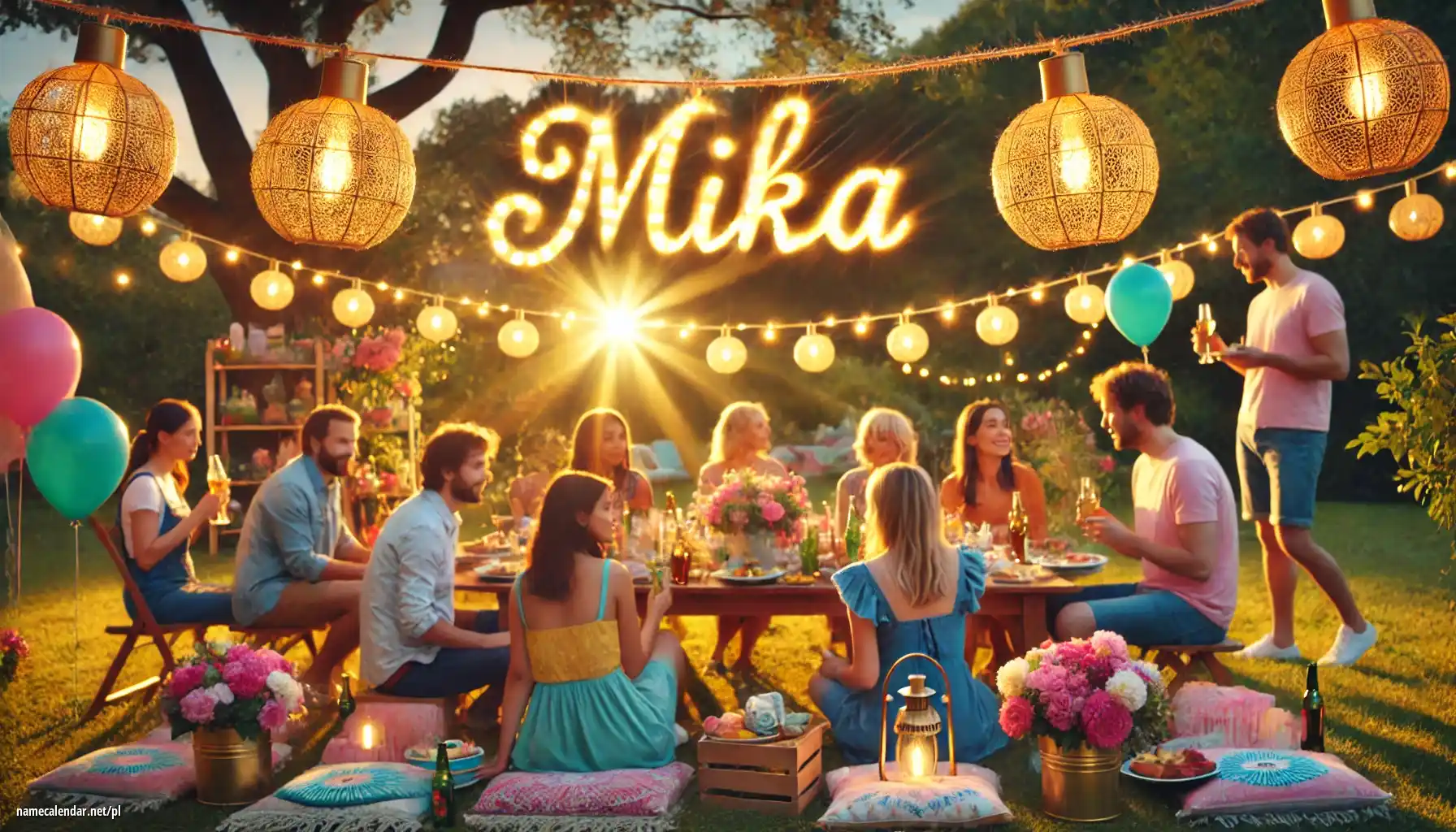 Uroczystość imieninowa i imieninowa - Mika