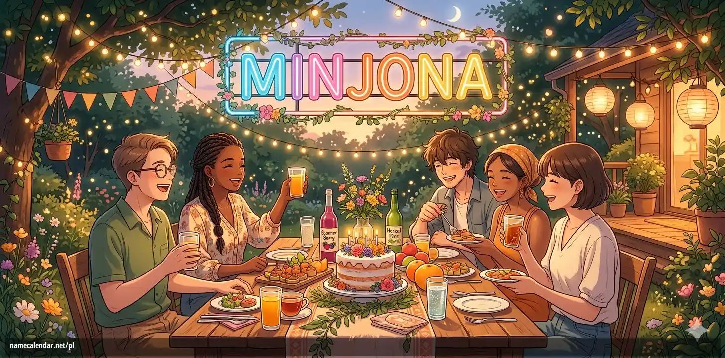 Uroczystość imieninowa i imieninowa - Minjona