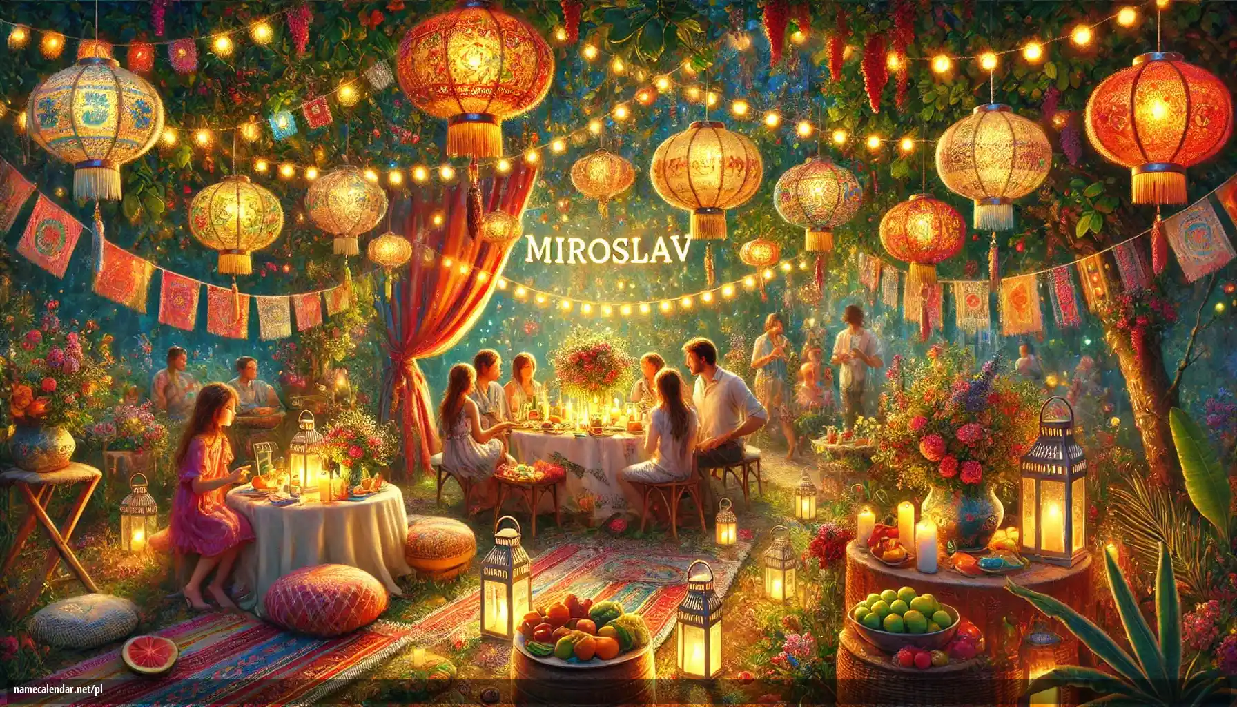 Uroczystość imieninowa i imieninowa - Miroslav