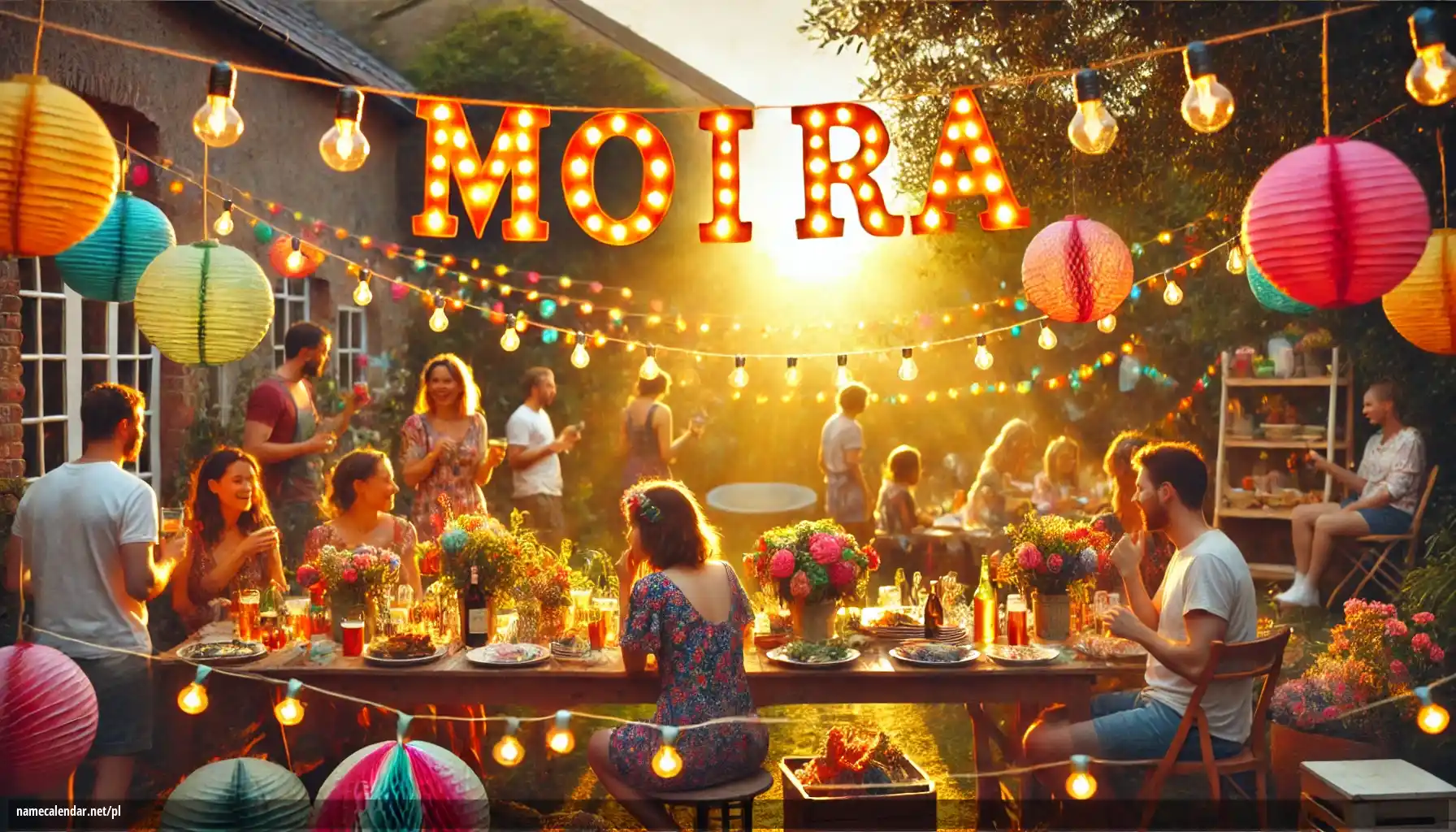 Uroczystość imieninowa i imieninowa - Moira