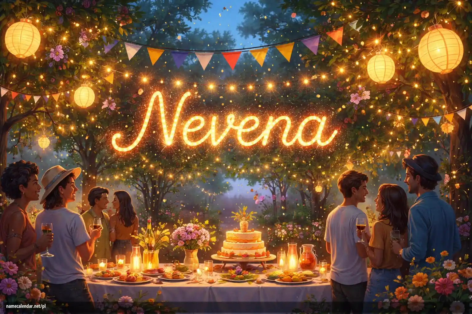 Uroczystość imieninowa i imieninowa - Nevena