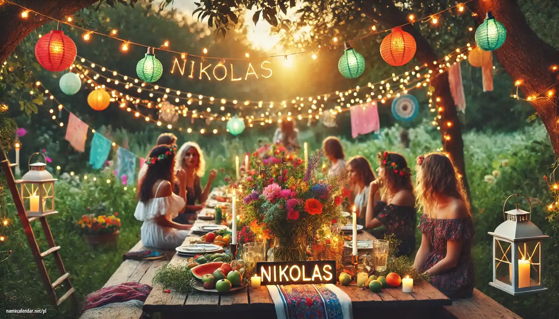 Uroczystość imieninowa i imieninowa - Nikolas