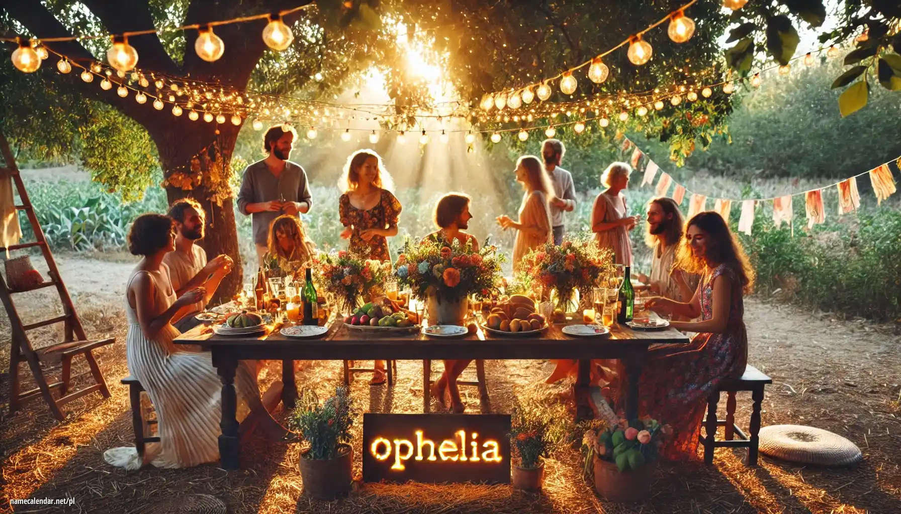 Uroczystość imieninowa i imieninowa - Ophelia