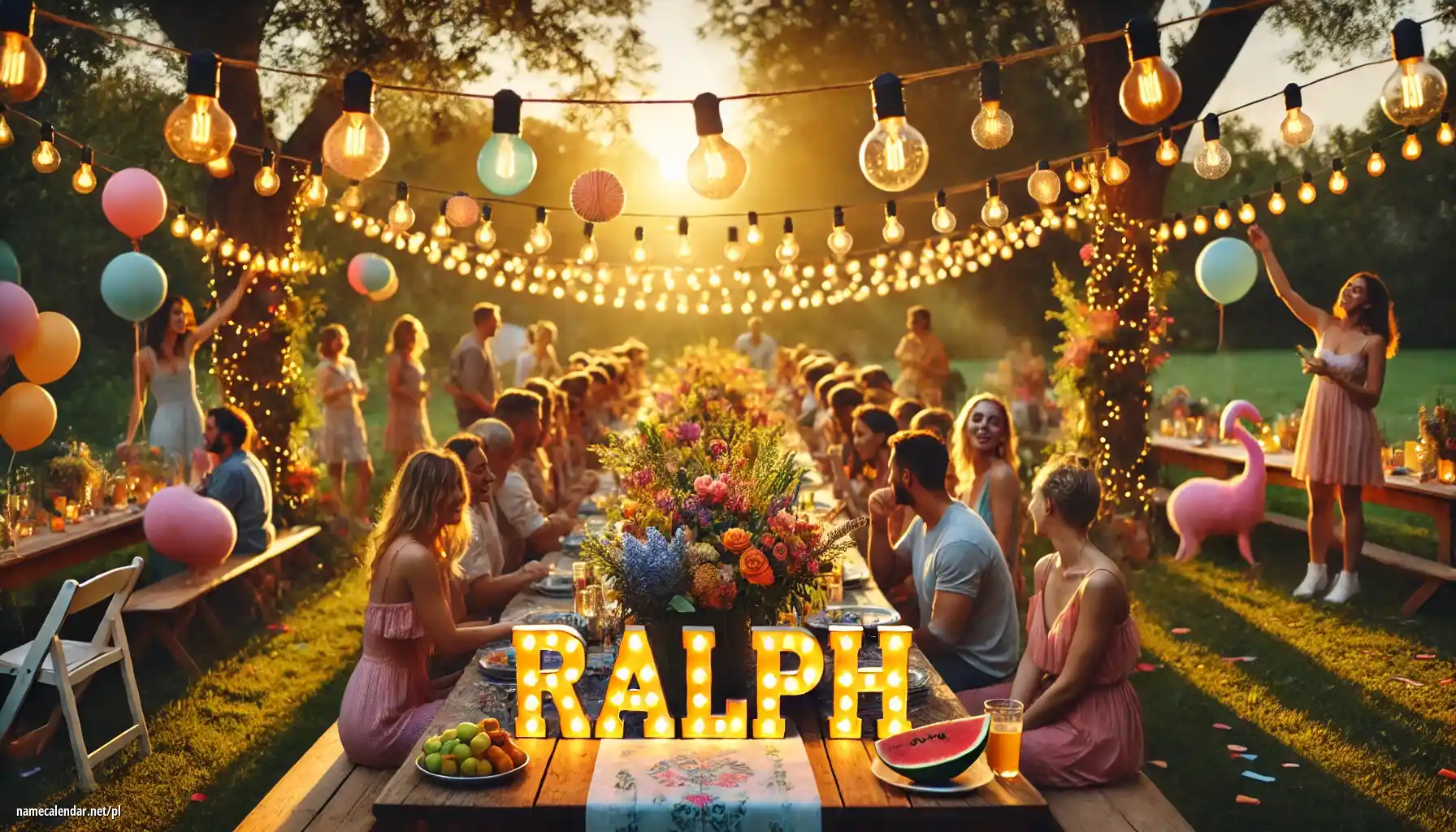 Uroczystość imieninowa i imieninowa - Ralph