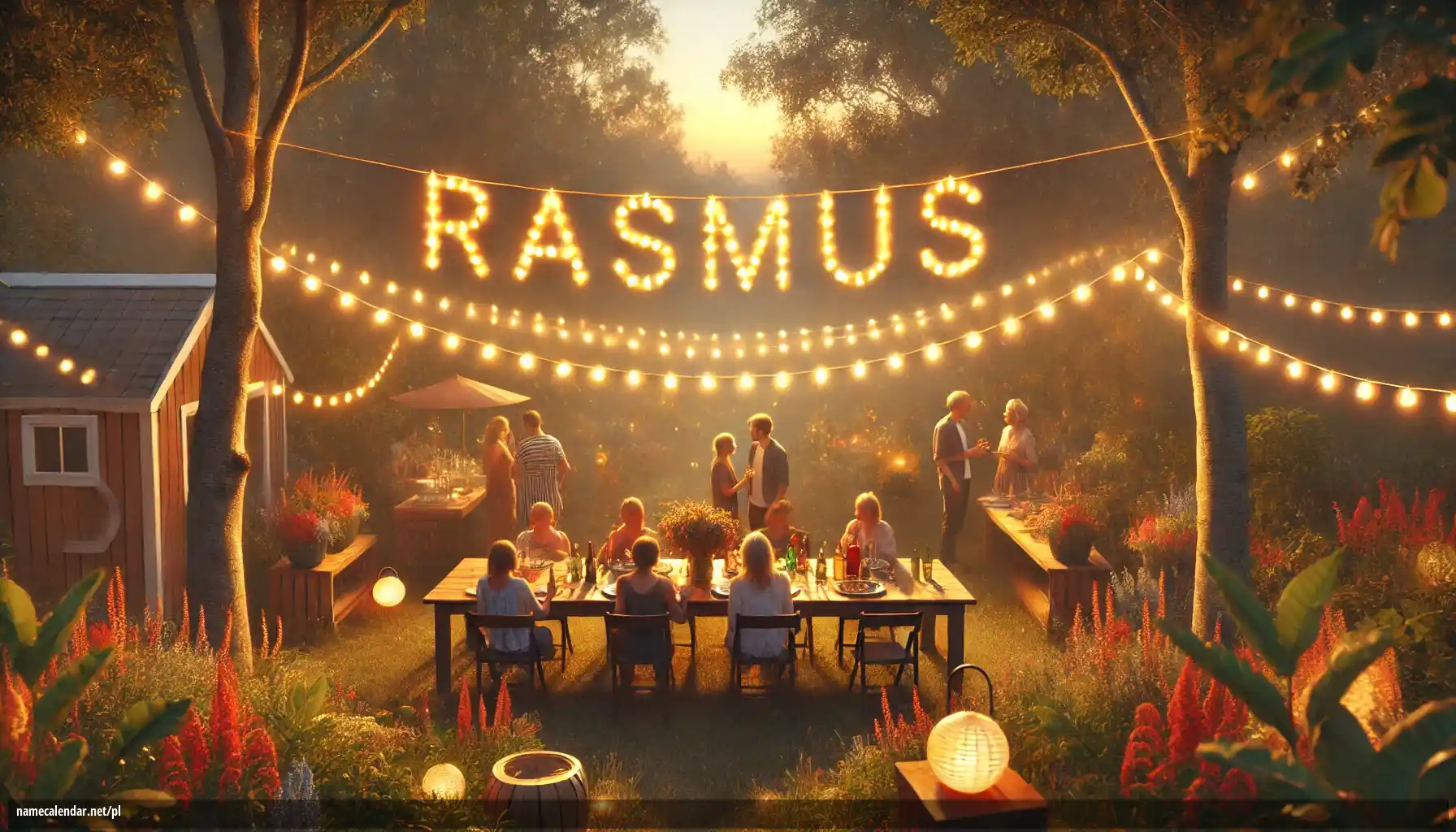 Uroczystość imieninowa i imieninowa - Rasmus