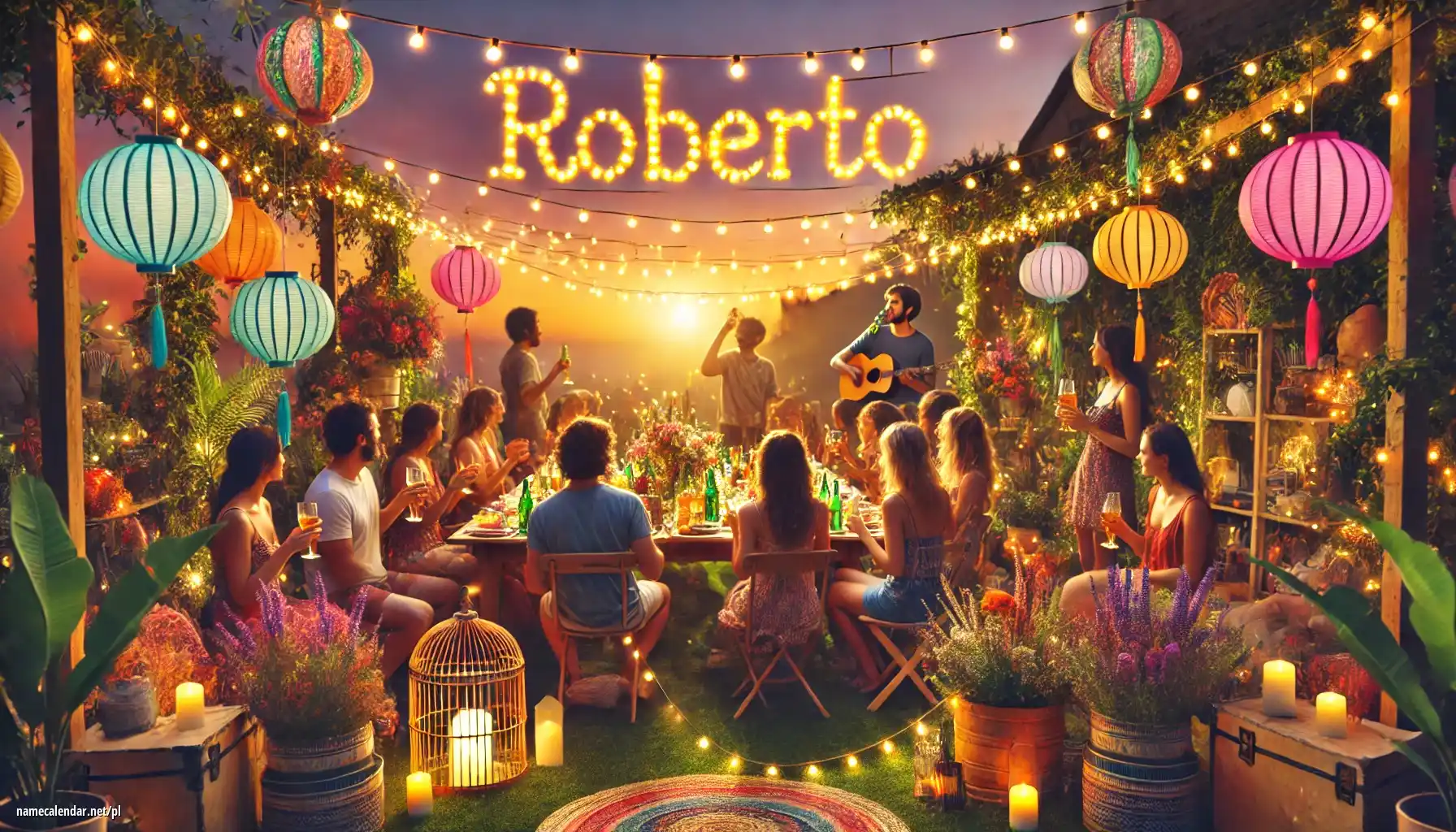 Uroczystość imieninowa i imieninowa - Roberto