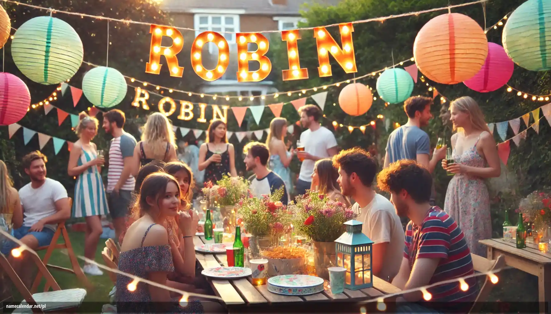 Uroczystość imieninowa i imieninowa - Robin