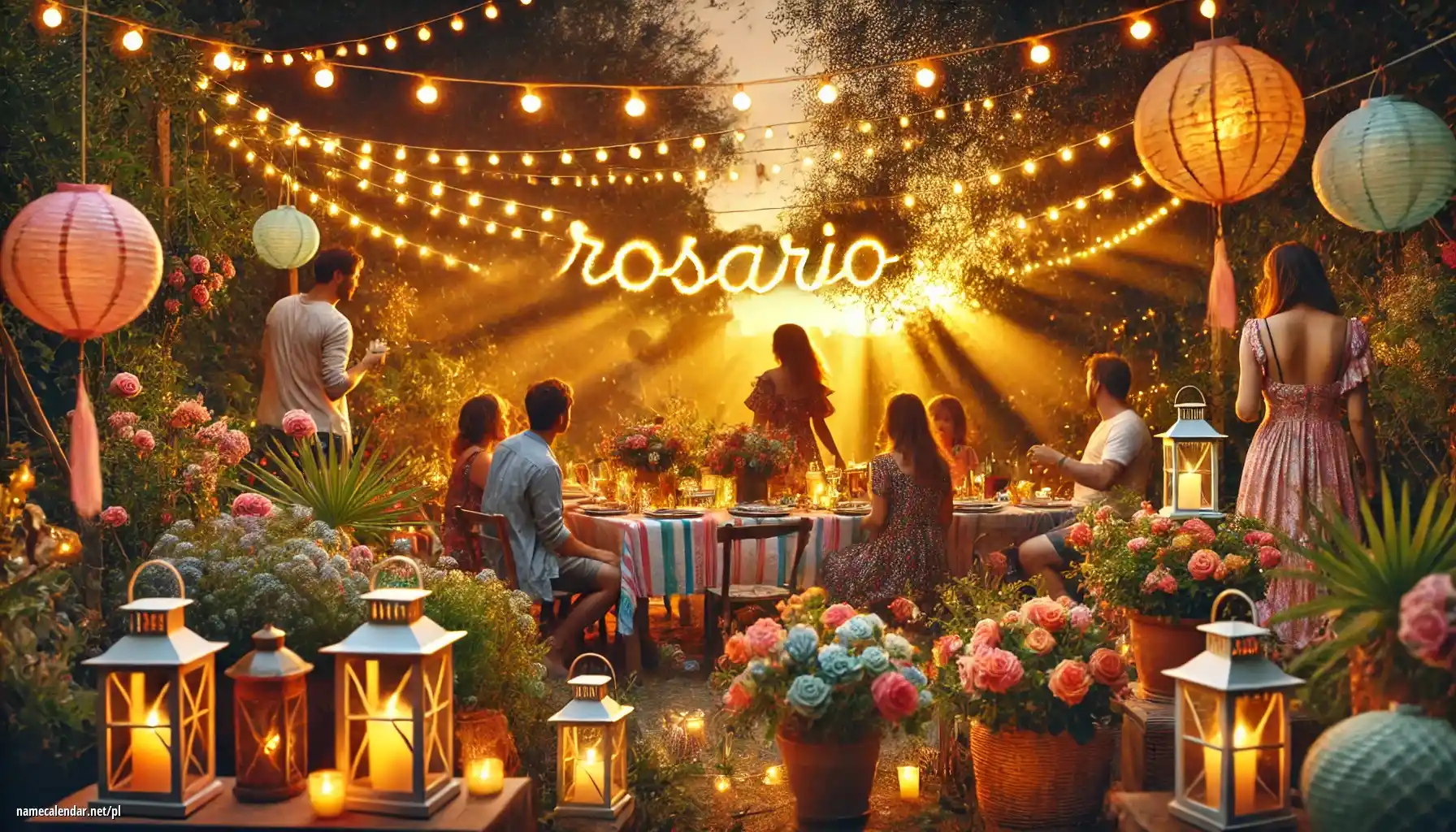 Uroczystość imieninowa i imieninowa - Rosario