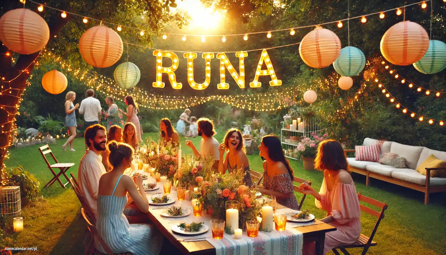 Uroczystość imieninowa i imieninowa - Runa