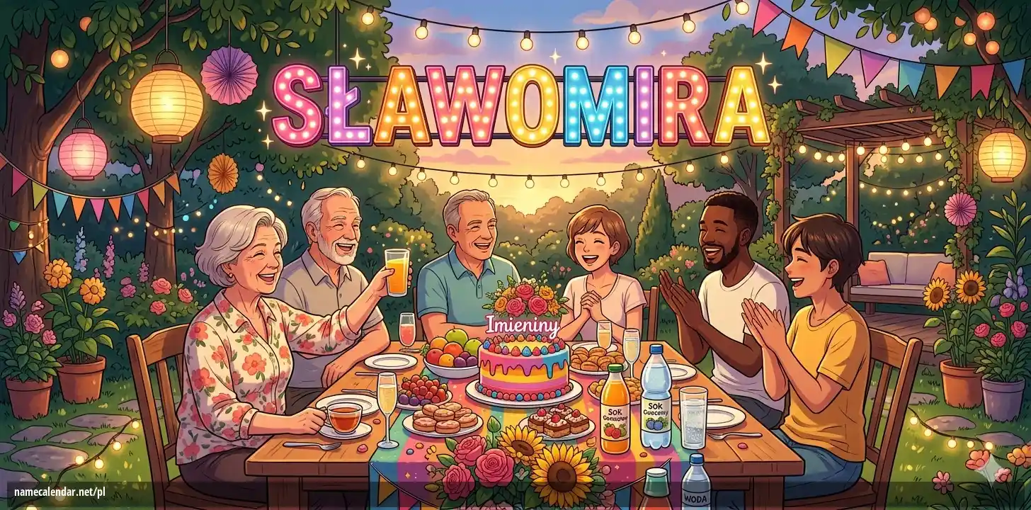 Uroczystość imieninowa i imieninowa - Sławomira
