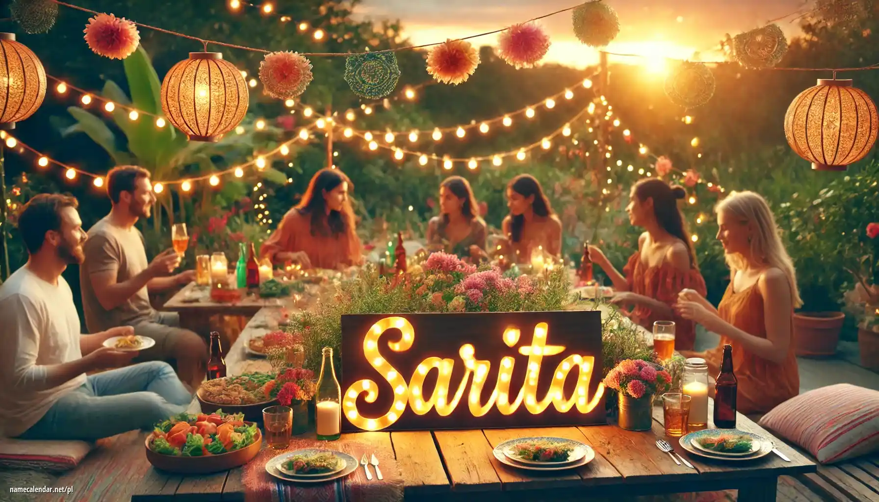 Uroczystość imieninowa i imieninowa - Sarita