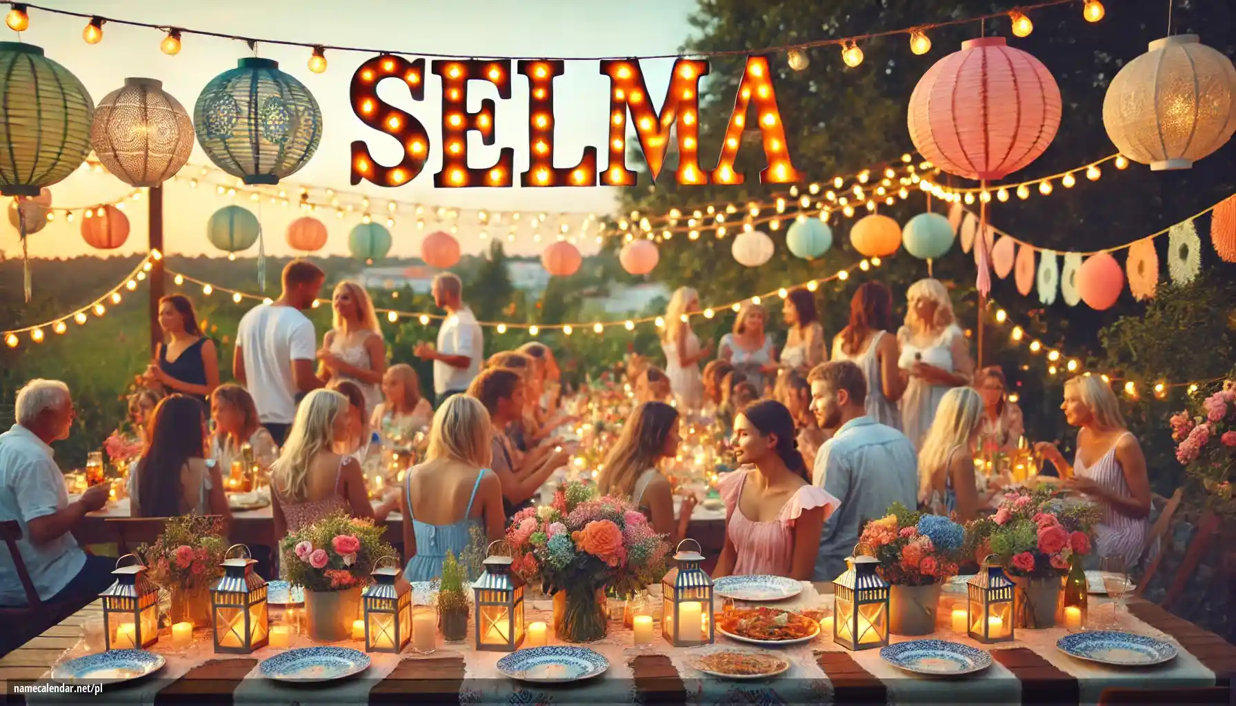 Uroczystość imieninowa i imieninowa - Selma